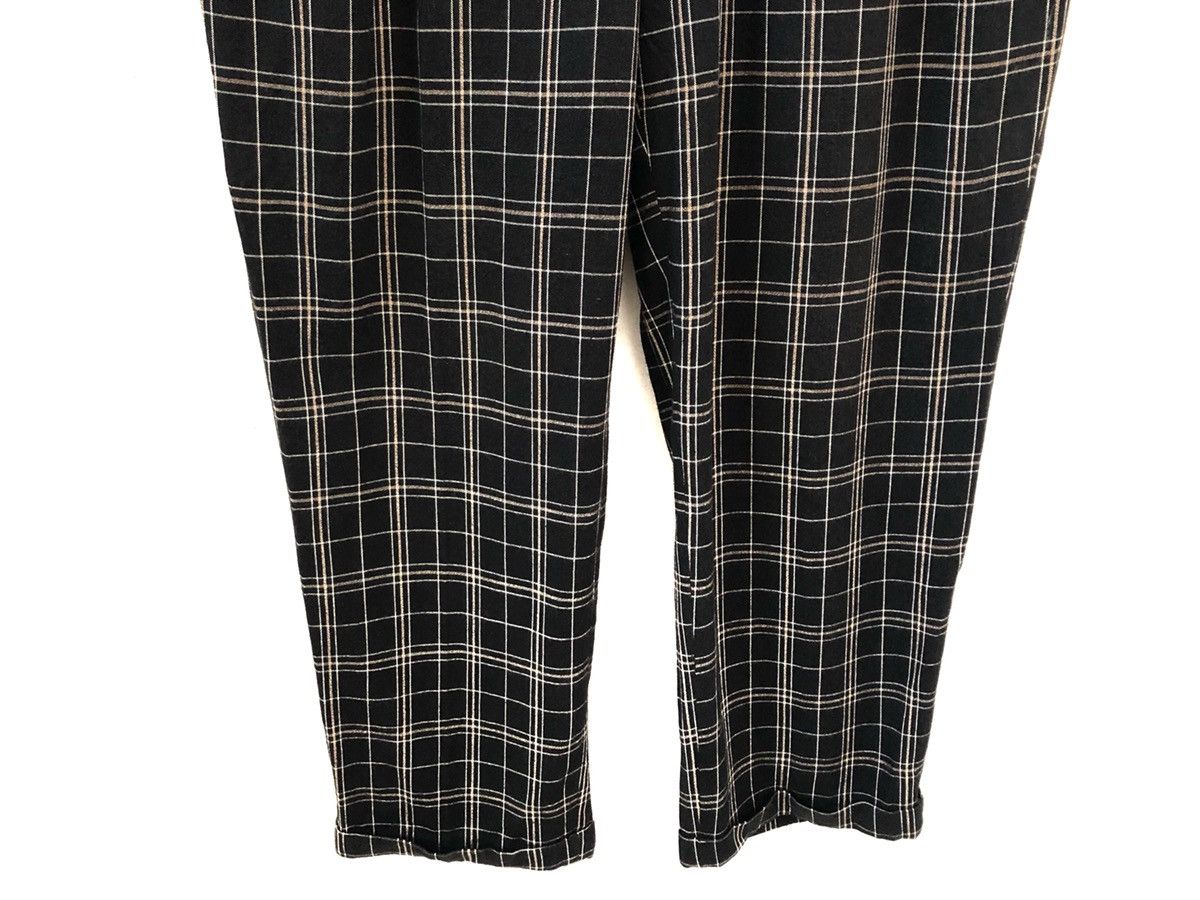 Japanese Brand × Matsuda Japan Brand Nicole Sports Rayon Blend Check Baggy Trouser Size US 33 - 3 Thumbnail