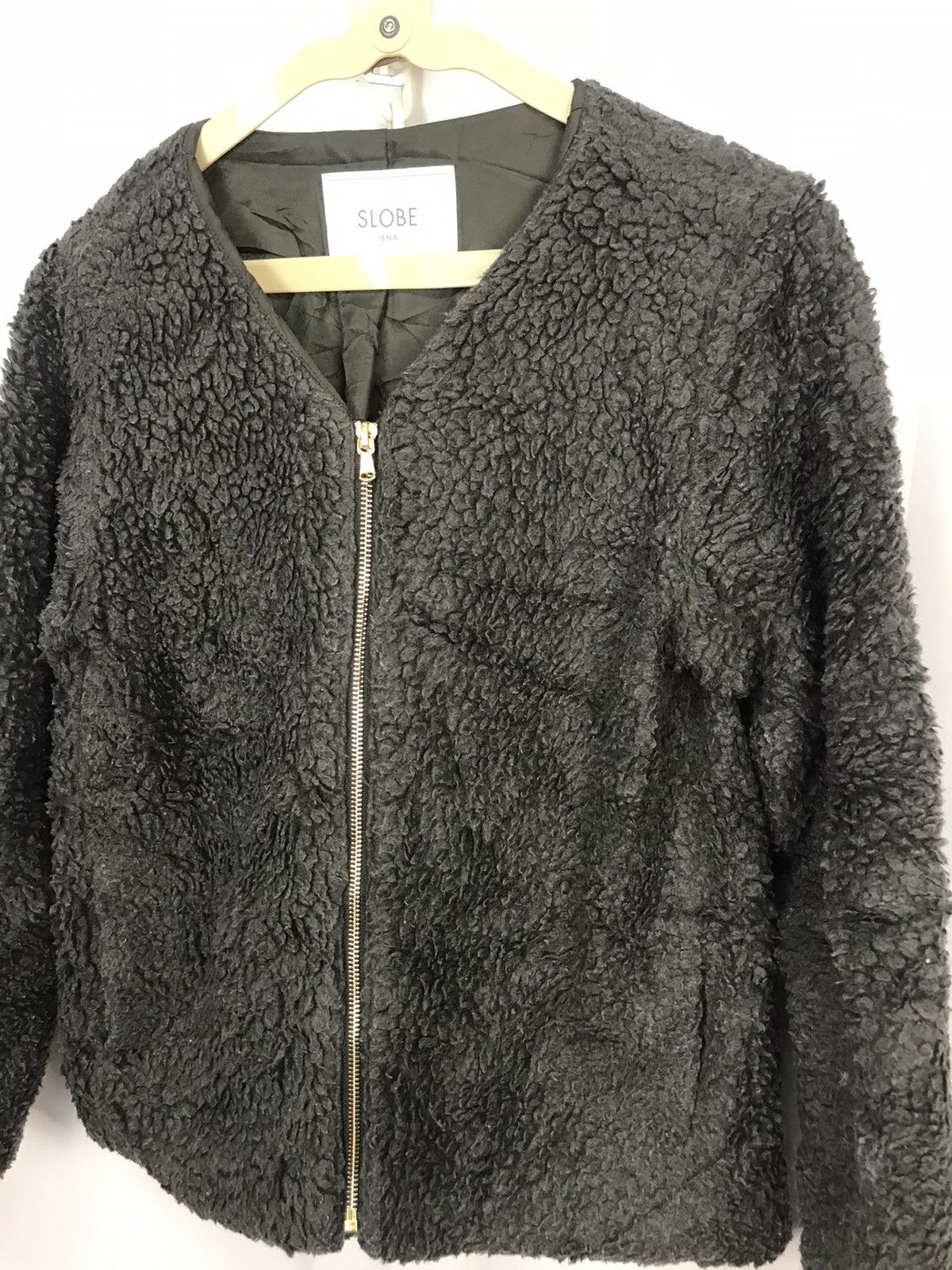 Japanese Brand Slobe iena deep pile fleece zipper jacket Size US S / EU 44-46 / 1 - 6 Thumbnail