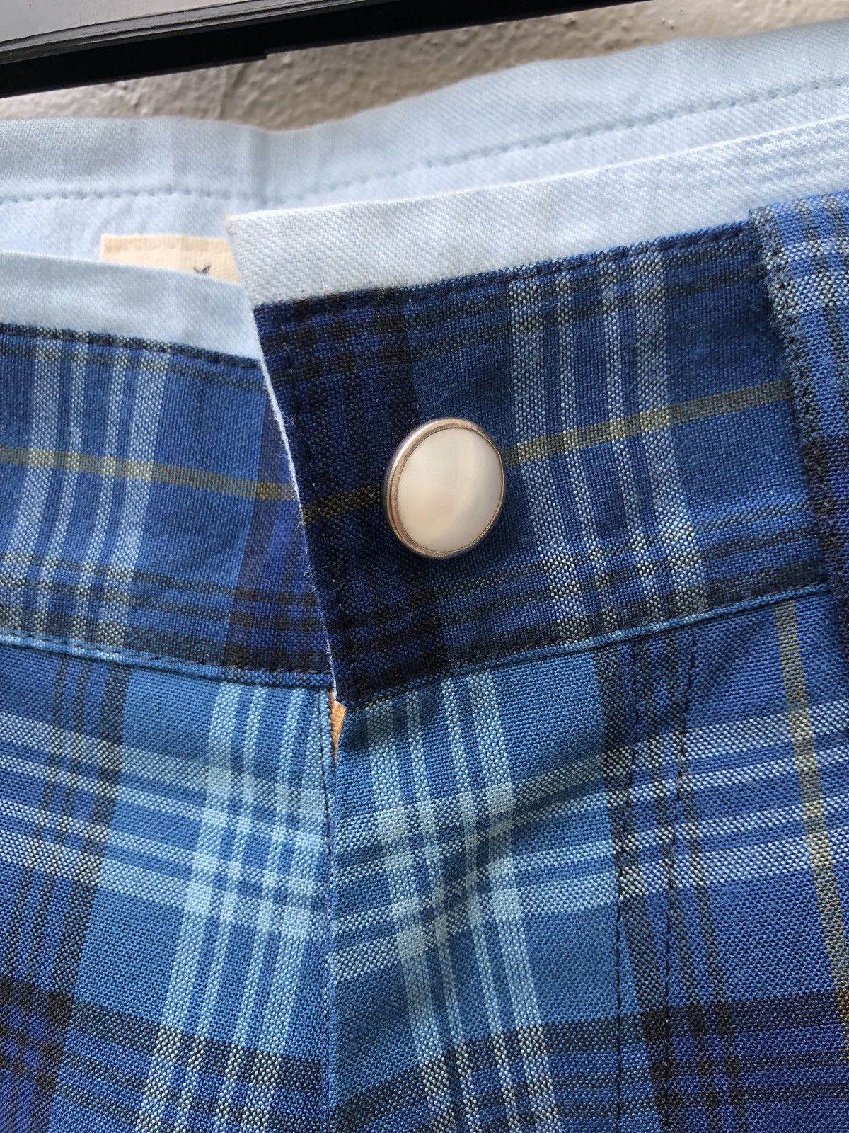 Vintage Burgdoor Made in Japan Plaid Checks Trouser Pant Size US 30 / EU 46 - 8 Thumbnail