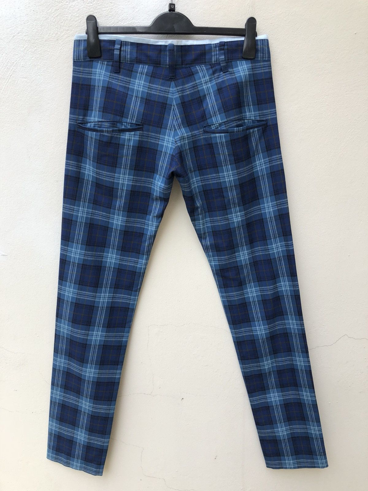 Vintage Burgdoor Made in Japan Plaid Checks Trouser Pant Size US 30 / EU 46 - 11 Thumbnail