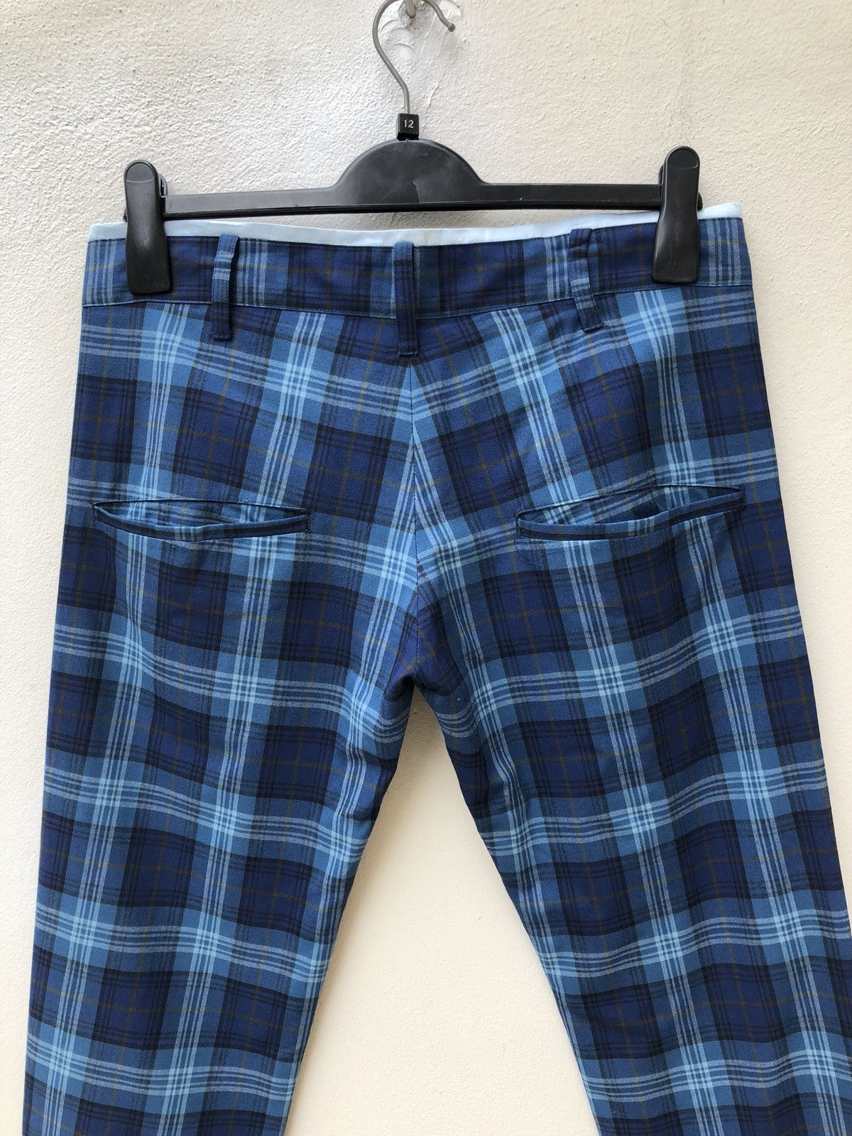 Vintage Burgdoor Made in Japan Plaid Checks Trouser Pant Size US 30 / EU 46 - 12 Thumbnail