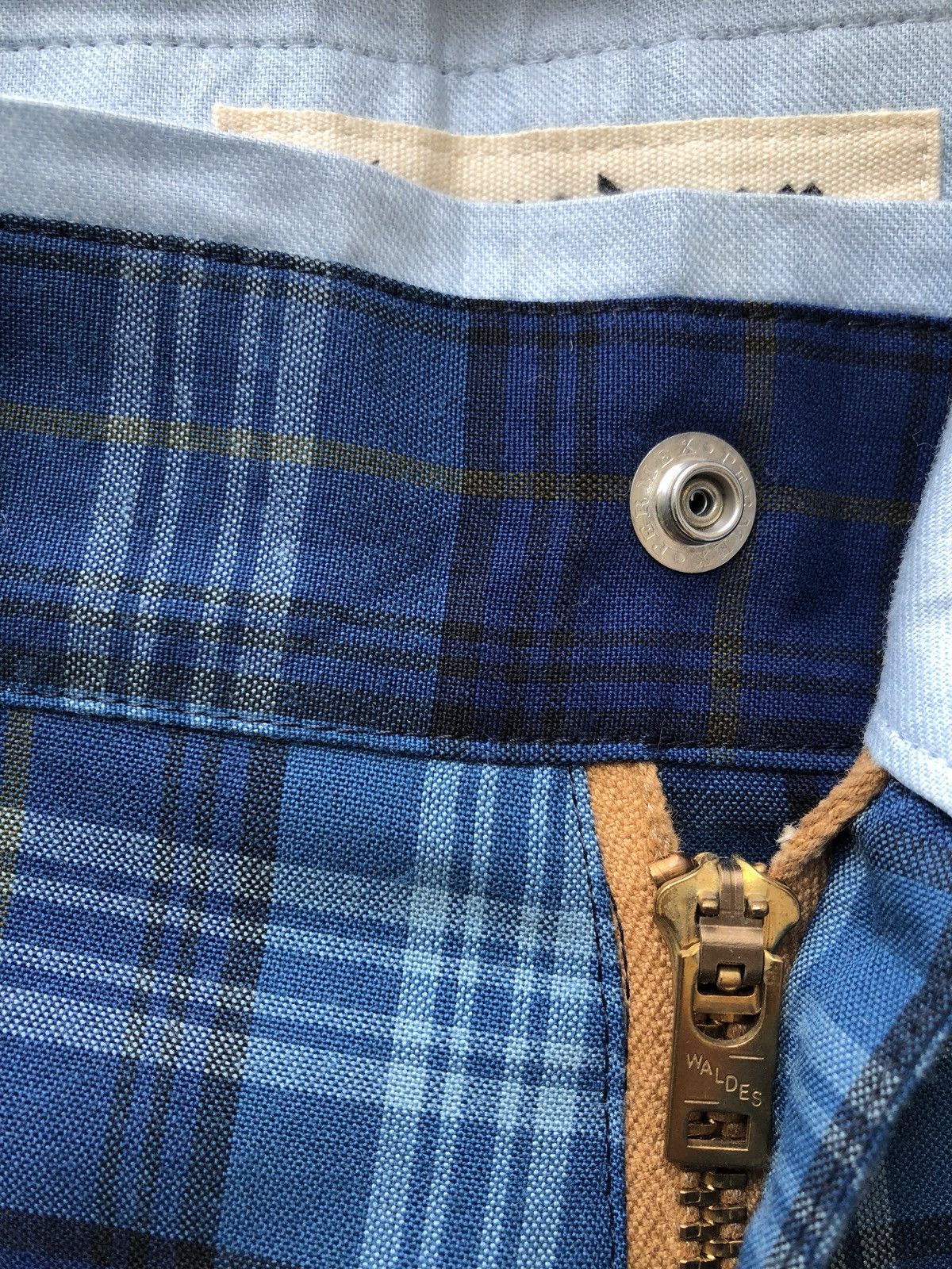 Vintage Burgdoor Made in Japan Plaid Checks Trouser Pant Size US 30 / EU 46 - 9 Thumbnail