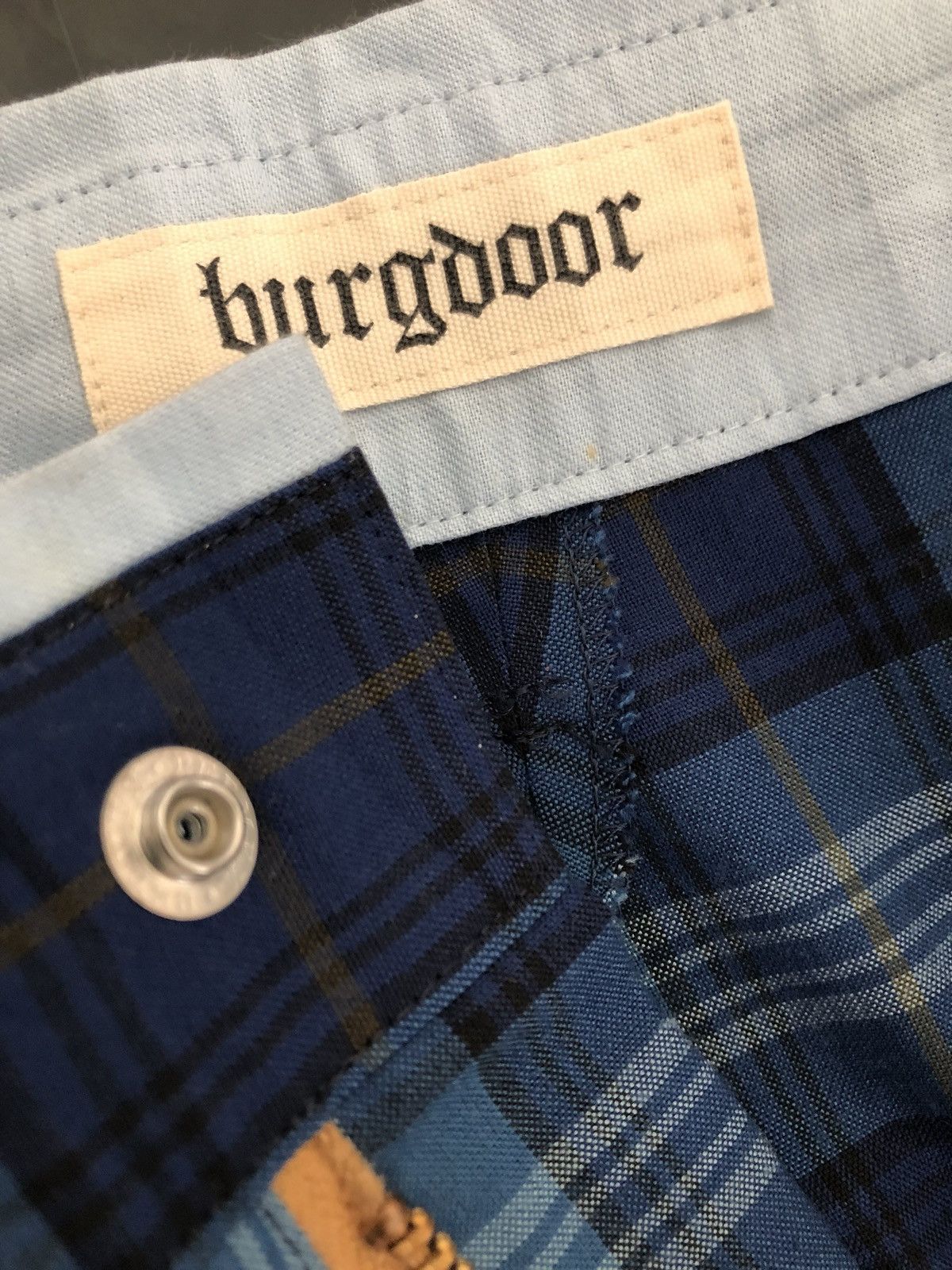 Vintage Burgdoor Made in Japan Plaid Checks Trouser Pant Size US 30 / EU 46 - 13 Thumbnail
