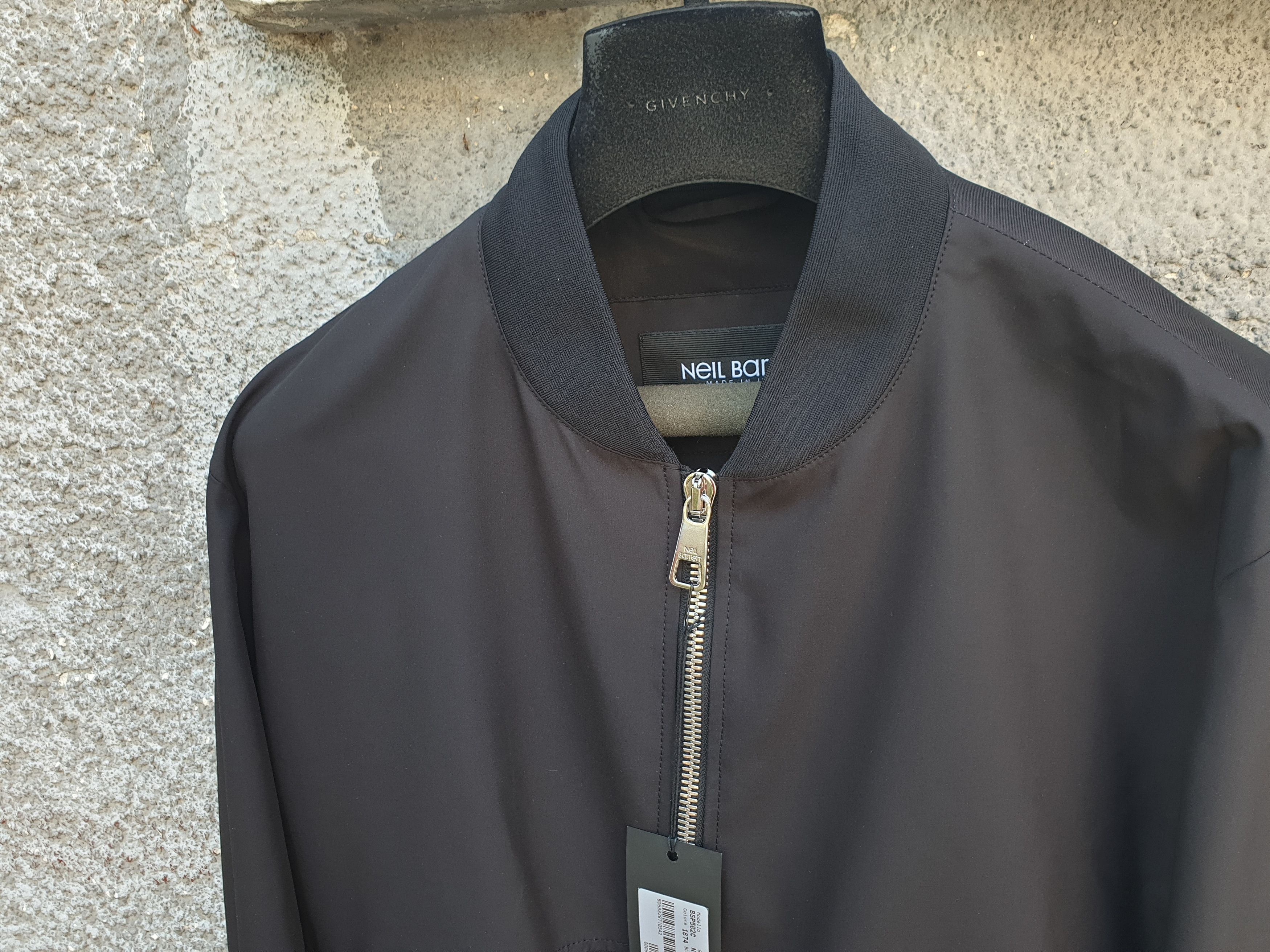 Neil Barrett $2190 NEIL BARRETT Black Crest Coat of Arms Bomber Jacket Size US M / EU 48-50 / 2 - 8 Thumbnail