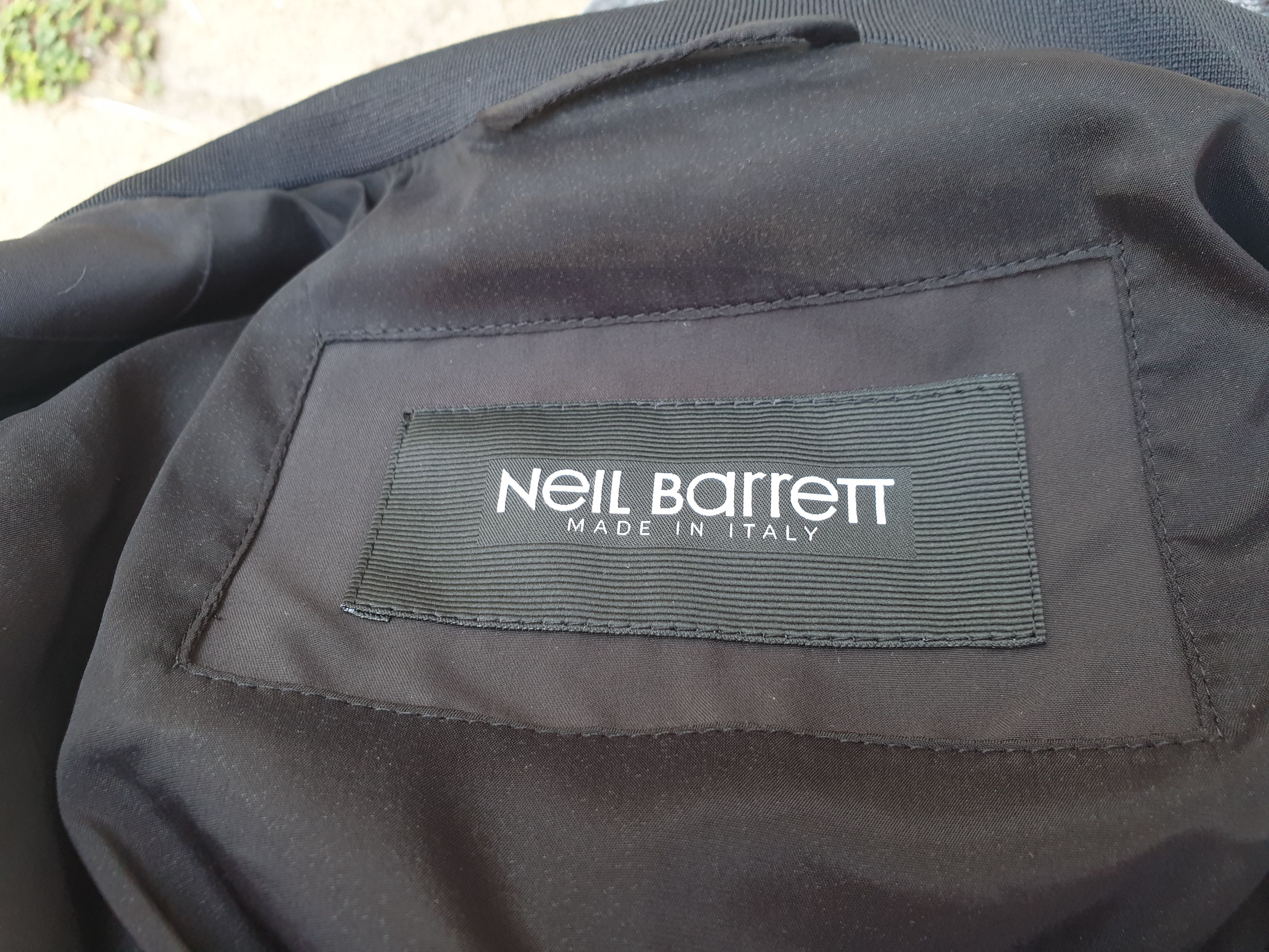 Neil Barrett $2190 NEIL BARRETT Black Crest Coat of Arms Bomber Jacket Size US M / EU 48-50 / 2 - 14 Thumbnail