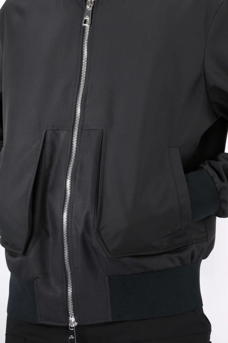 Neil Barrett $2190 NEIL BARRETT Black Crest Coat of Arms Bomber Jacket Size US M / EU 48-50 / 2 - 7 Thumbnail