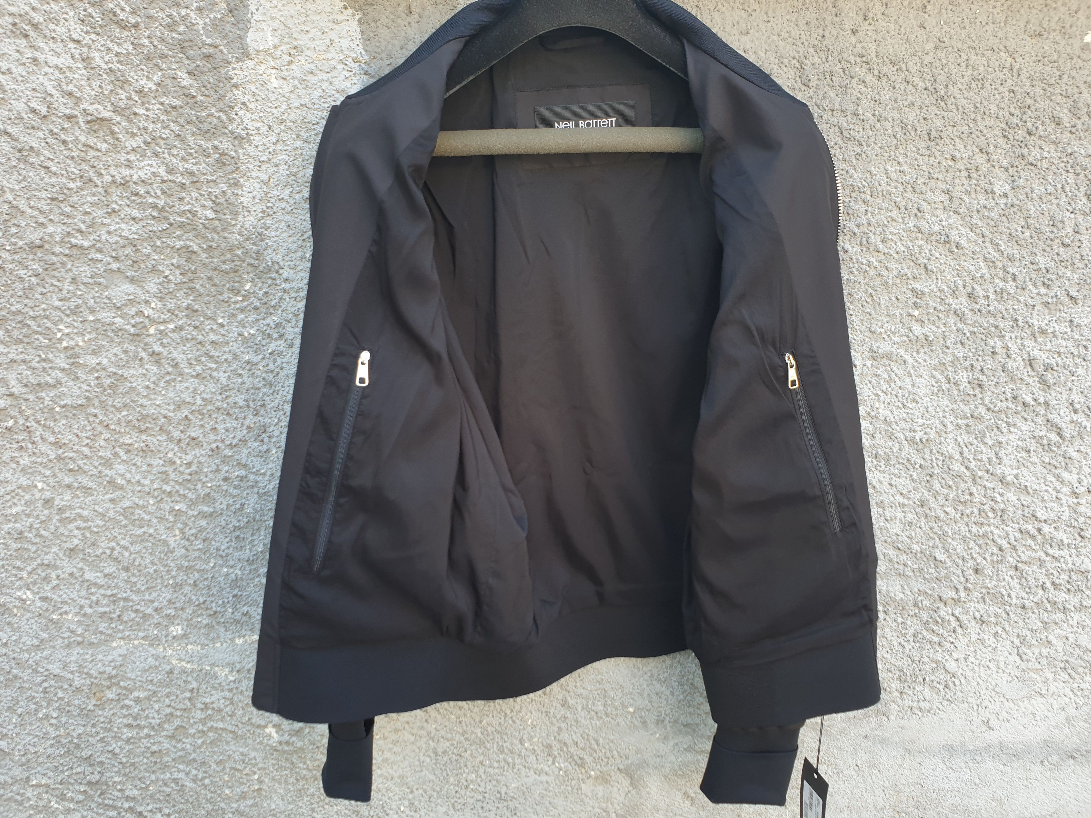 Neil Barrett $2190 NEIL BARRETT Black Crest Coat of Arms Bomber Jacket Size US M / EU 48-50 / 2 - 11 Thumbnail
