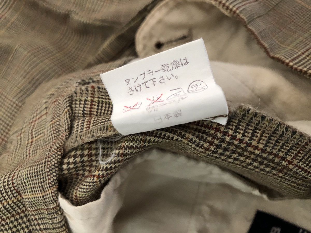 Matsuda 90s Nicole Club For Men Classic Checks Wool Trouser Pant Size US 30 / EU 46 - 21 Thumbnail