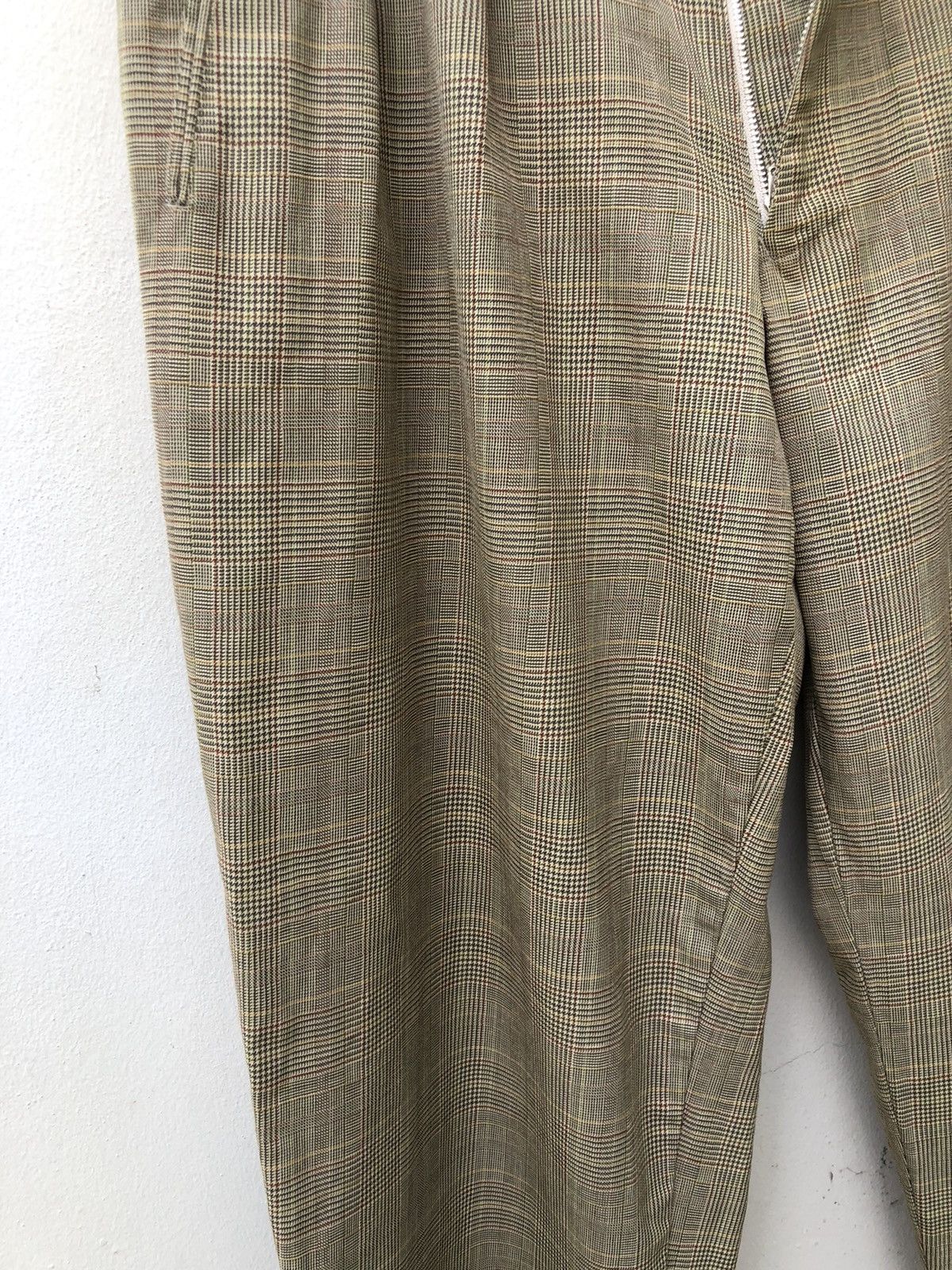 Matsuda 90s Nicole Club For Men Classic Checks Wool Trouser Pant Size US 30 / EU 46 - 4 Thumbnail