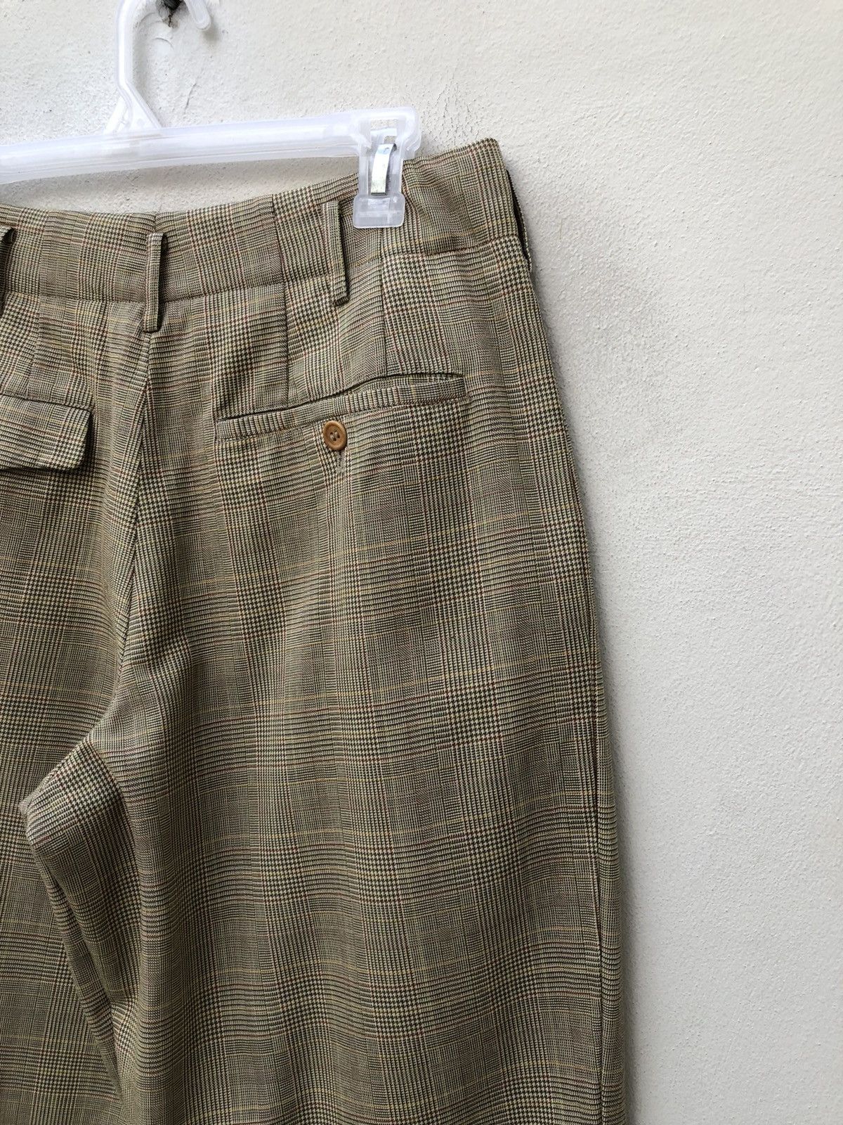 Matsuda 90s Nicole Club For Men Classic Checks Wool Trouser Pant Size US 30 / EU 46 - 14 Thumbnail