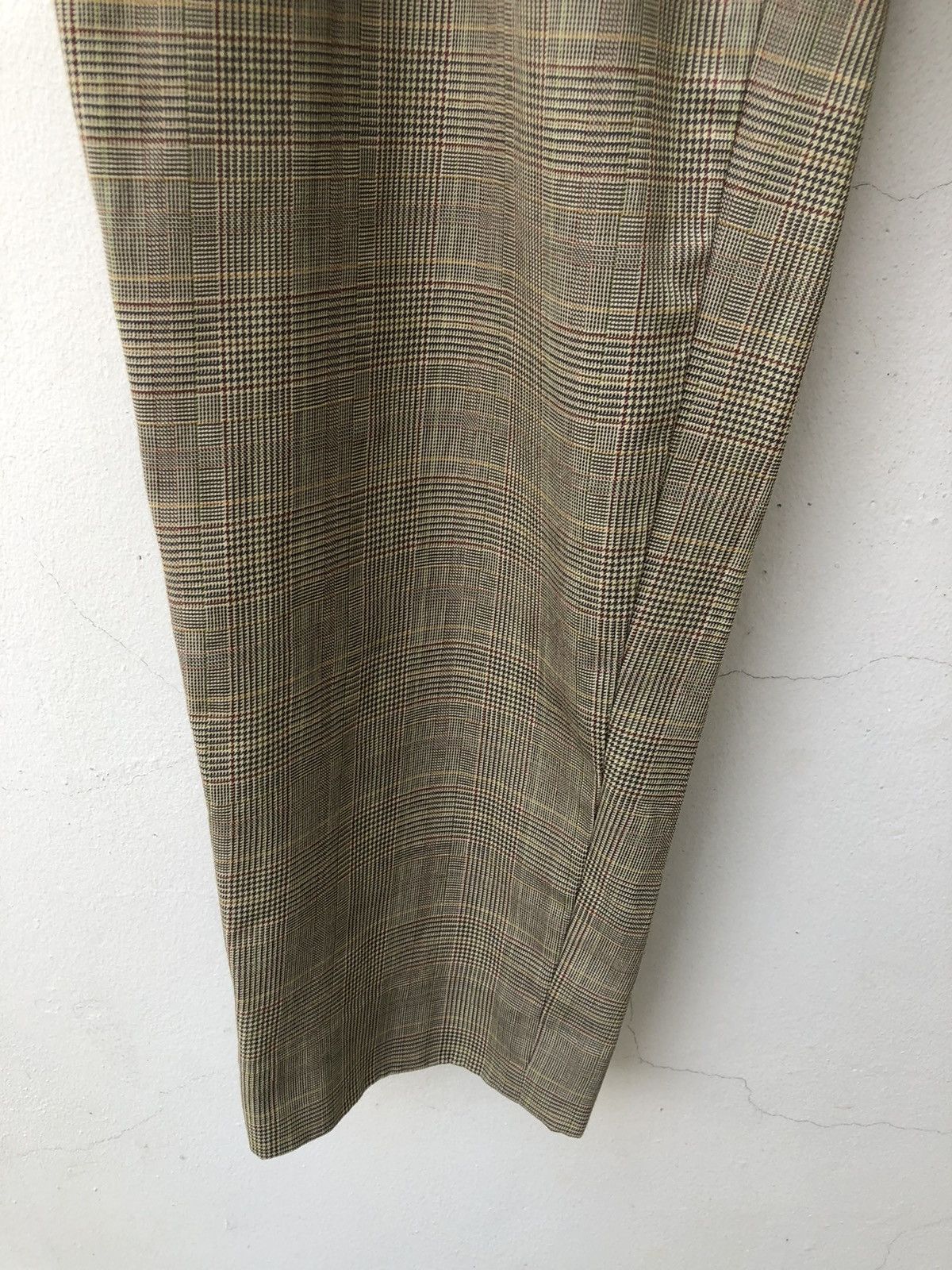 Matsuda 90s Nicole Club For Men Classic Checks Wool Trouser Pant Size US 30 / EU 46 - 5 Thumbnail