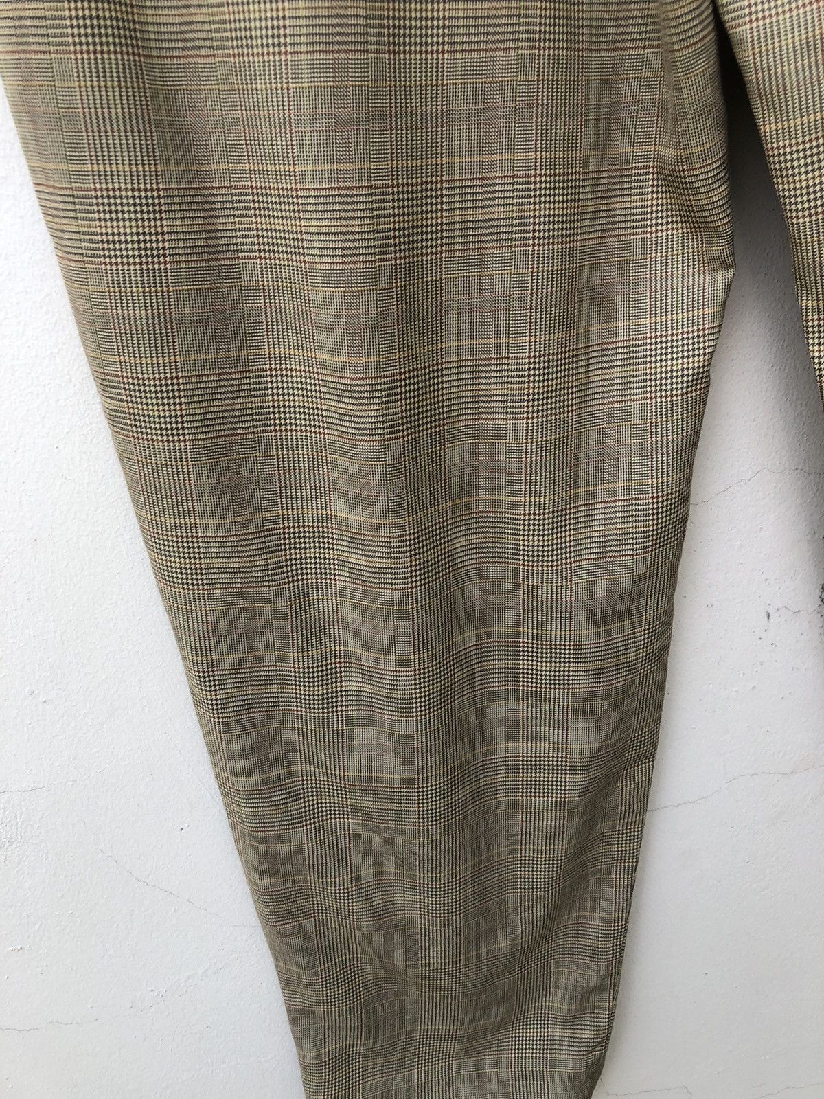 Matsuda 90s Nicole Club For Men Classic Checks Wool Trouser Pant Size US 30 / EU 46 - 12 Thumbnail