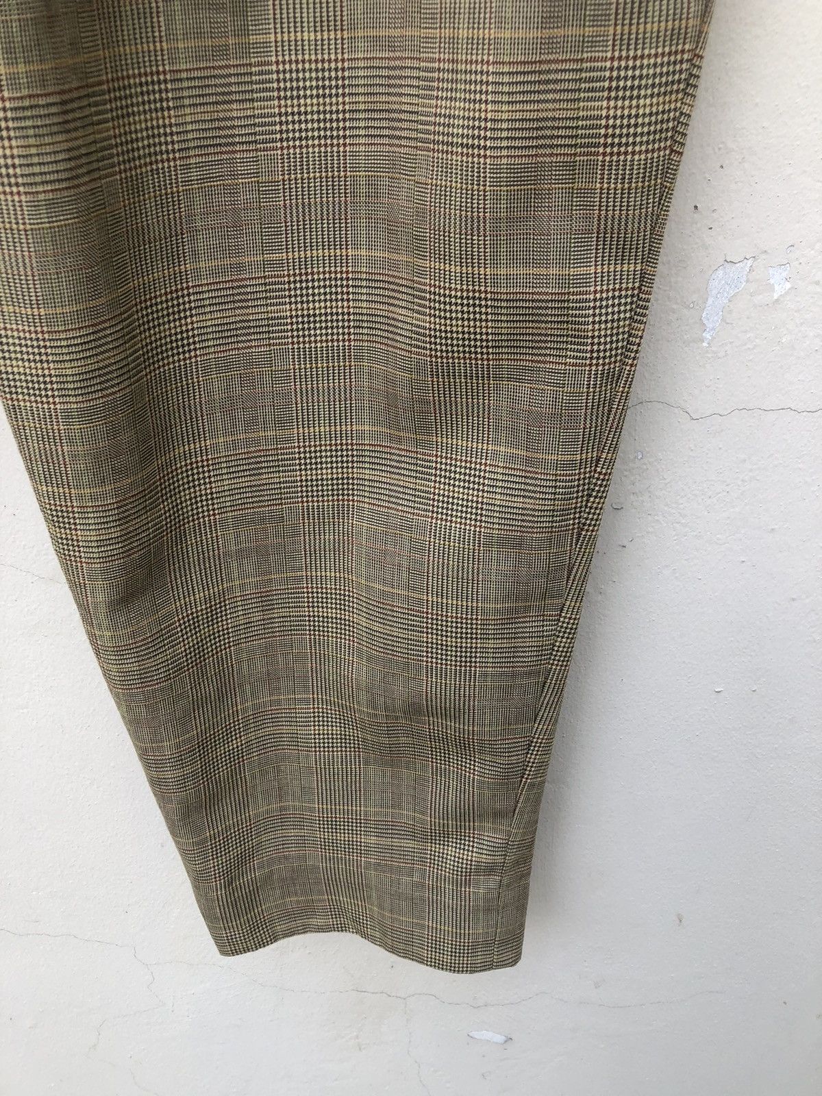 Matsuda 90s Nicole Club For Men Classic Checks Wool Trouser Pant Size US 30 / EU 46 - 8 Thumbnail