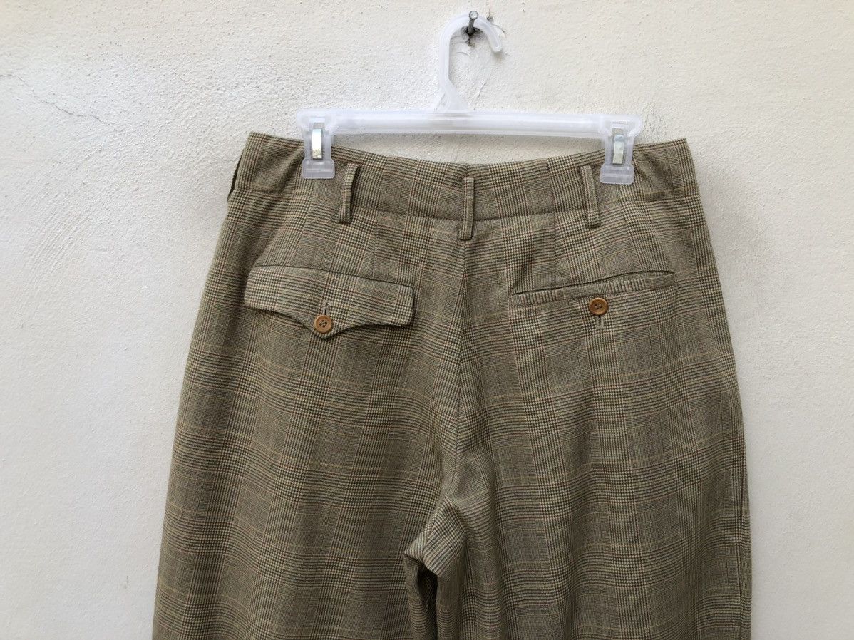 Matsuda 90s Nicole Club For Men Classic Checks Wool Trouser Pant Size US 30 / EU 46 - 10 Thumbnail