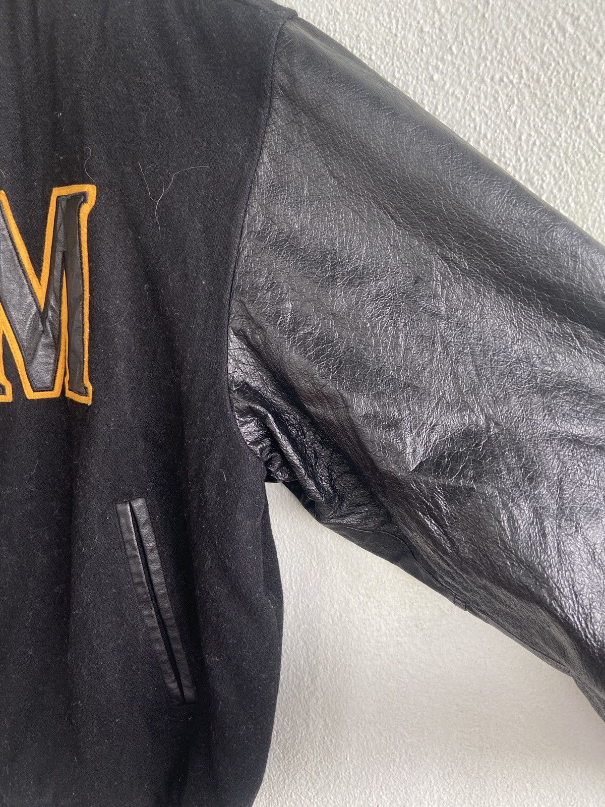 Vintage Vintage Suntory Malt’s Beer Letterman Wool Varsity Jacket Size US L / EU 52-54 / 3 - 5 Thumbnail