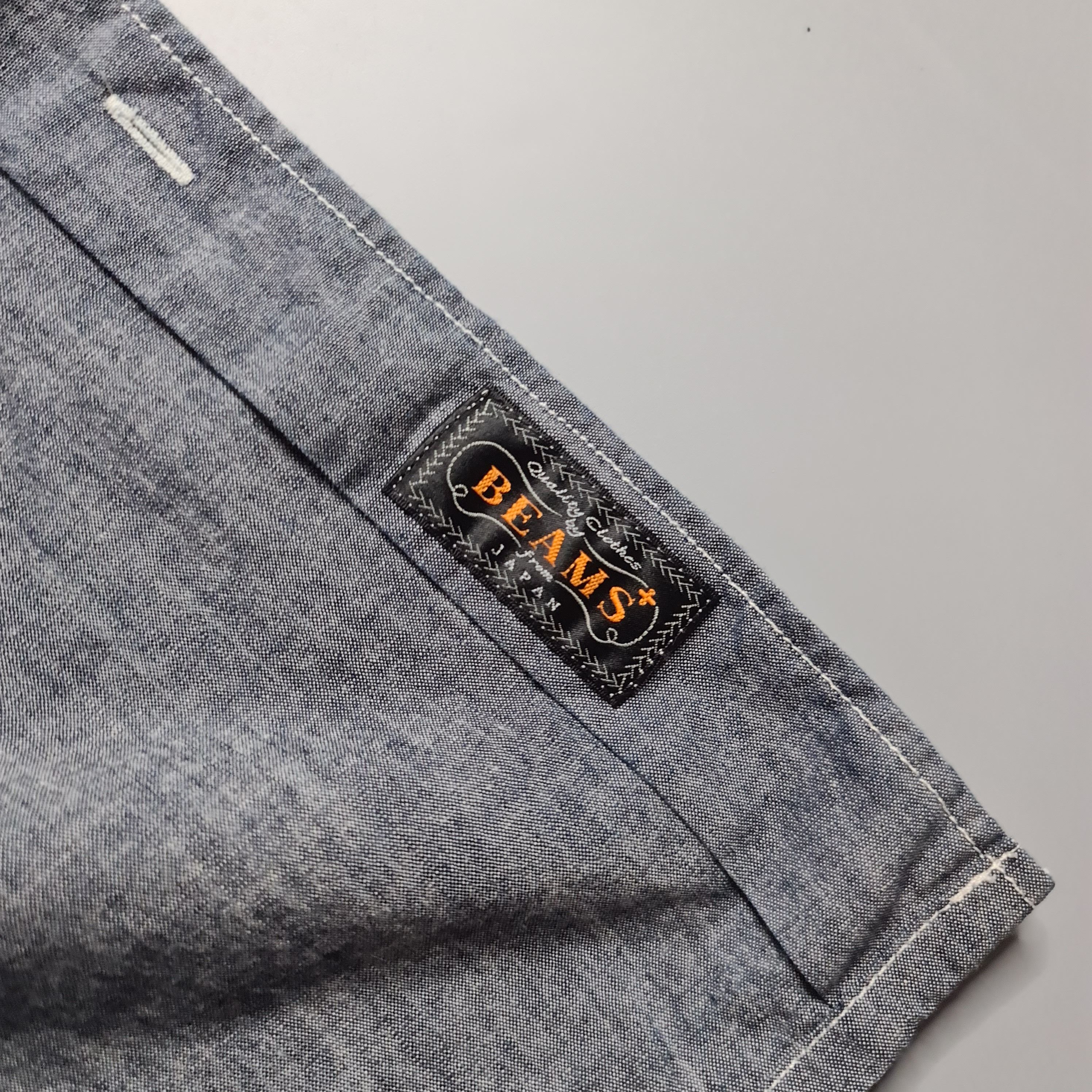 Beams Plus × Engineered Garments EG x Beams Plus - Cone Chambray - Long Work Shirt Size US M / EU 48-50 / 2 - 7 Thumbnail