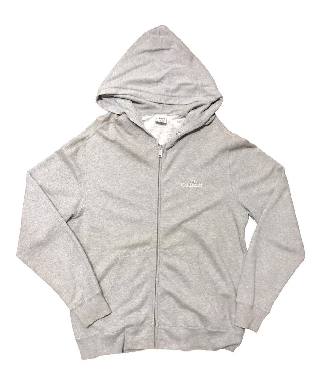 Carhartt Carhartt small spellout zipper hoodie Size US XL / EU 56 / 4 - 1 Thumbnail