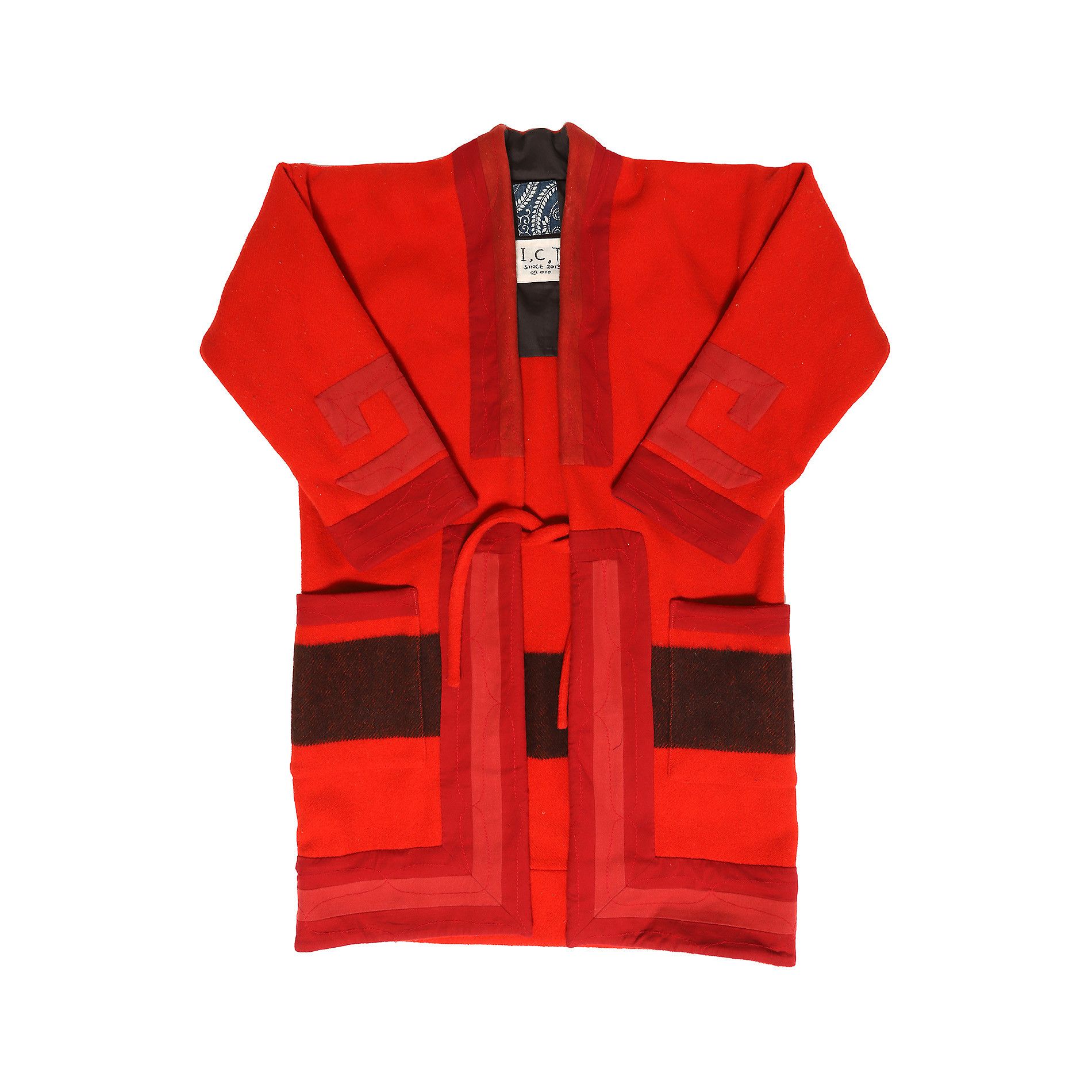 Visvim F.I.L. Indigo Camping Trailer Ruunpe Patchwork Overcoat Size US L / EU 52-54 / 3 - 1 Thumbnail