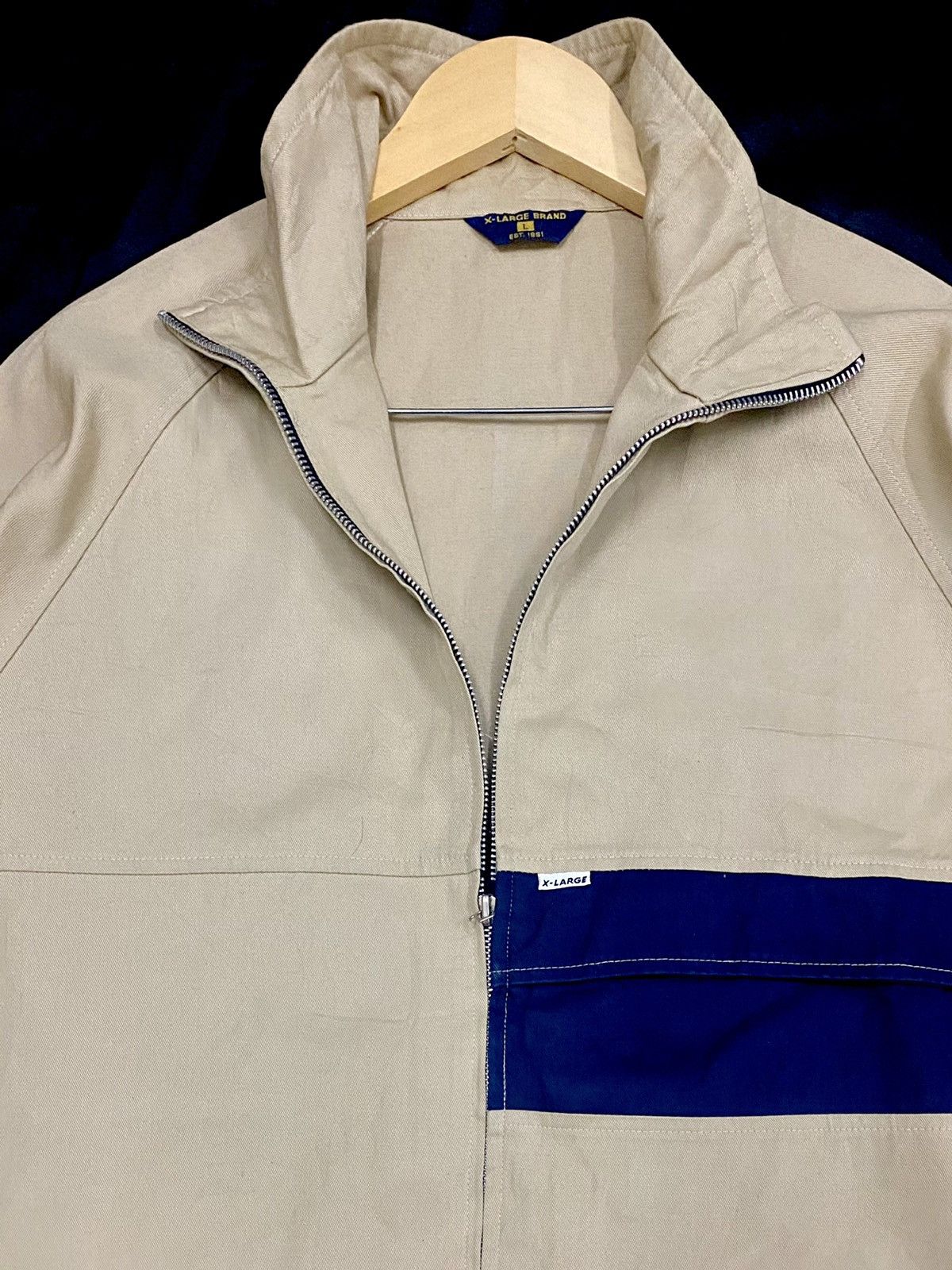 X-LARGE × Xlarge VINTAGE X-LARGE JACKET PULLOVER USA 🇺🇸 Size US L / EU 52-54 / 3 - 4 Thumbnail