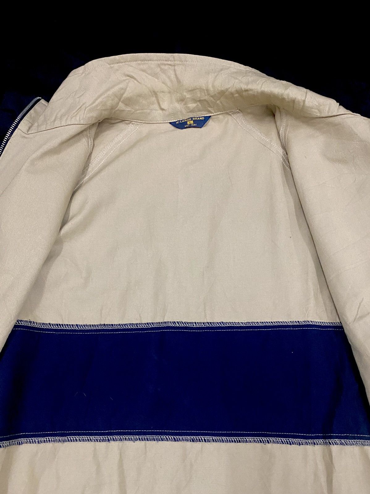 X-LARGE × Xlarge VINTAGE X-LARGE JACKET PULLOVER USA 🇺🇸 Size US L / EU 52-54 / 3 - 16 Thumbnail