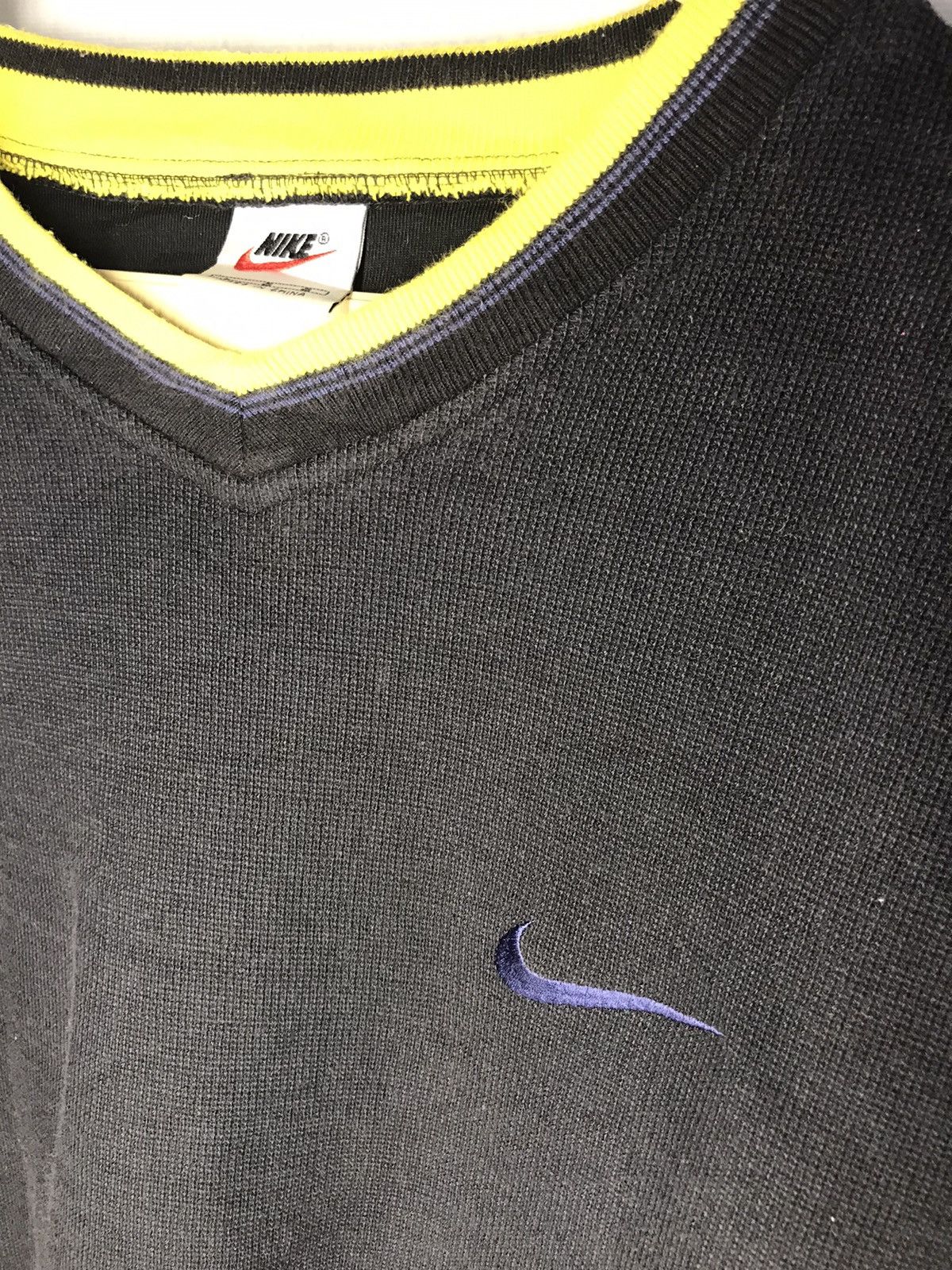 Nike × Vintage Vintage nike small swoosh sweatshirt Size US L / EU 52-54 / 3 - 3 Thumbnail