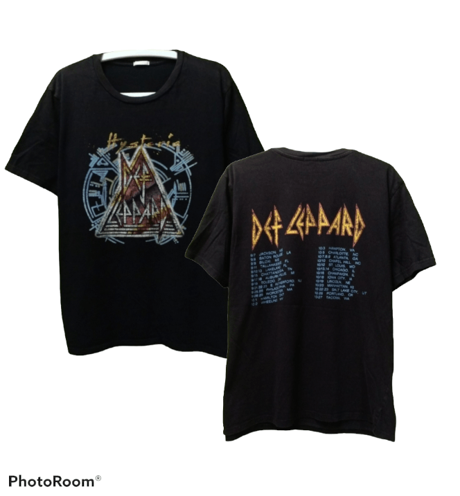 Band Tees × Def Leppard DEF LEPPARD BAND T-SHIRT Size US XL / EU 56 / 4 - 1 Thumbnail