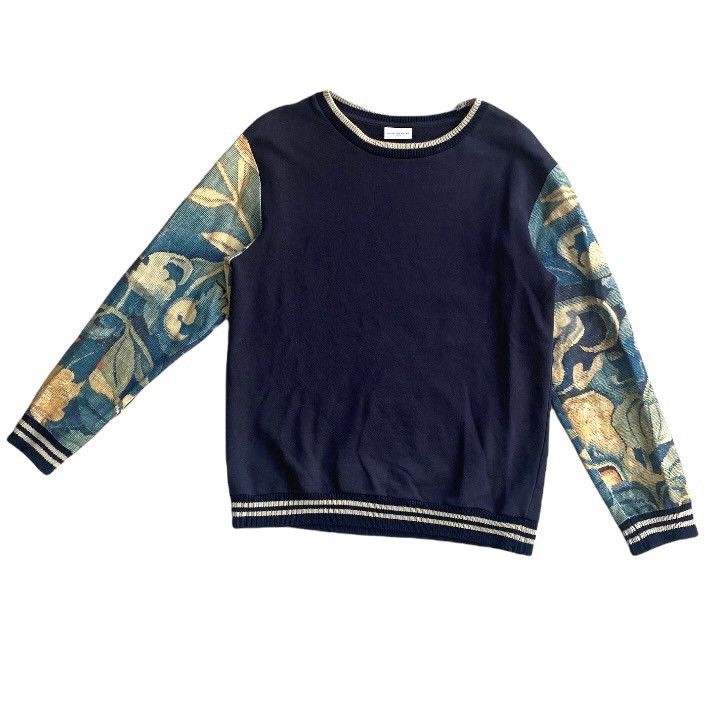 Dries Van Noten Dries Van Noten Linen Sleeve Sweater Size US S / EU 44-46 / 1 - 1 Thumbnail