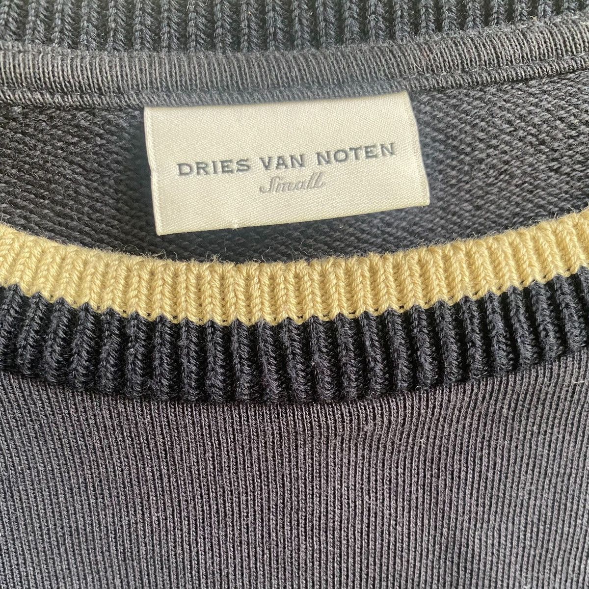 Dries Van Noten Dries Van Noten Linen Sleeve Sweater Size US S / EU 44-46 / 1 - 5 Thumbnail