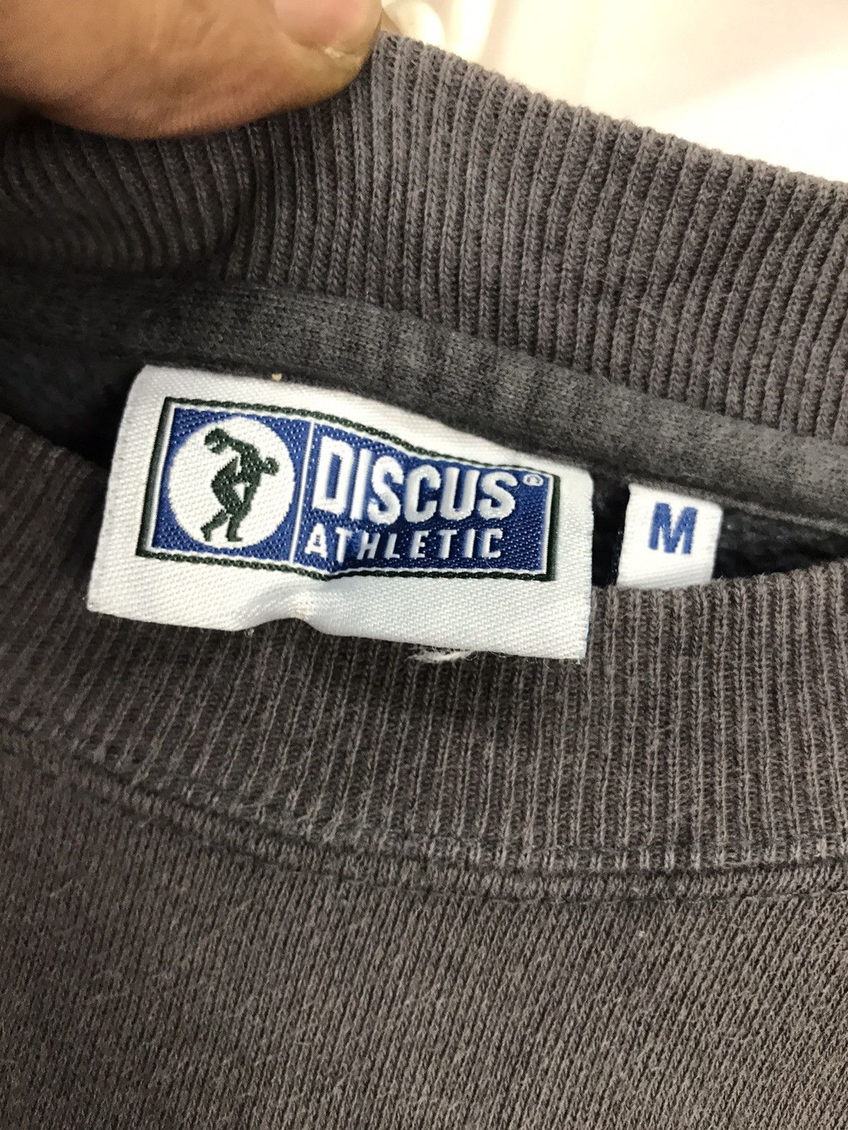 Japanese Brand × Vintage Vintage Discus athletic plain sweatshirt Size US M / EU 48-50 / 2 - 4 Thumbnail