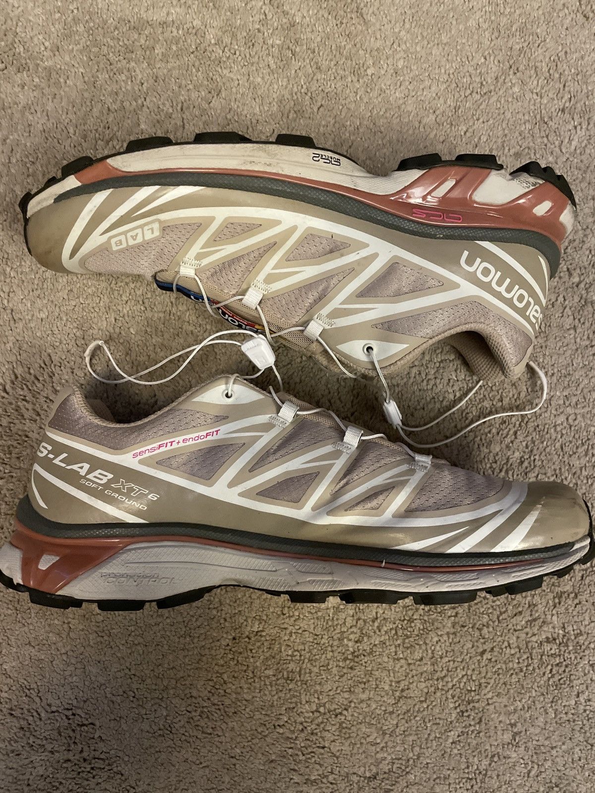 Salomon Salomon XT-6 Advanced Safari Vintage Khaki Size US 11.5 / EU 44-45 - 2 Thumbnail