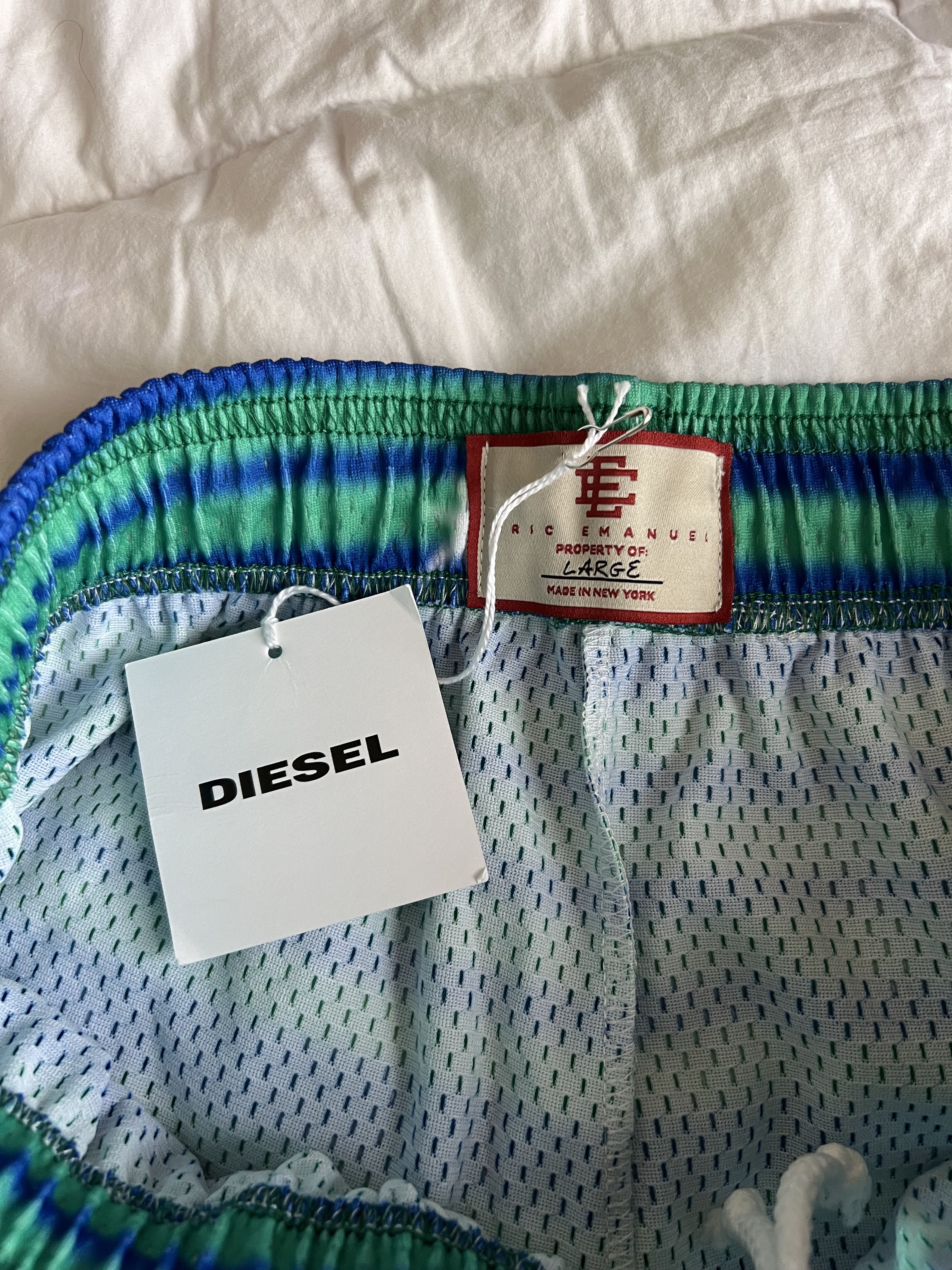 Diesel Eric Emanuel Diesel EE Basic Shorts in Blue Size US 34 / EU 50 - 5 Thumbnail