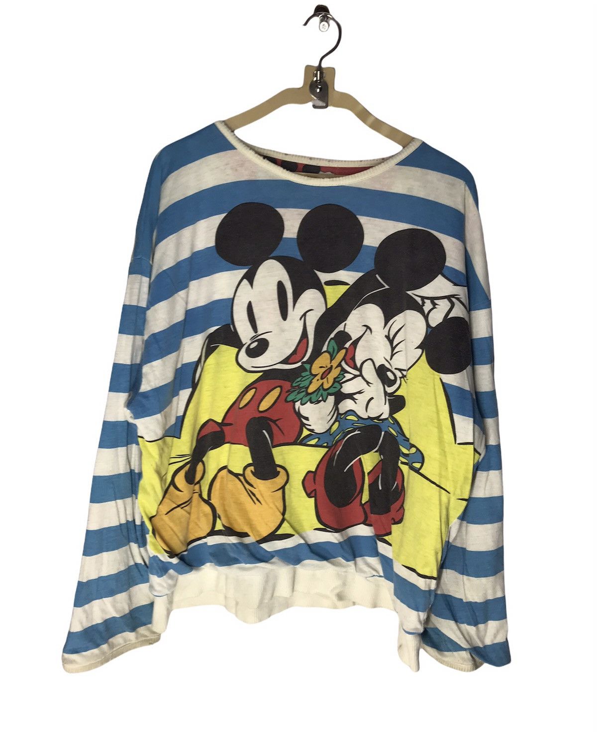 Disney × Mickey Mouse Vintage reversible beggie Mickey Mouse sweatshirt Size US L / EU 52-54 / 3 - 1 Thumbnail