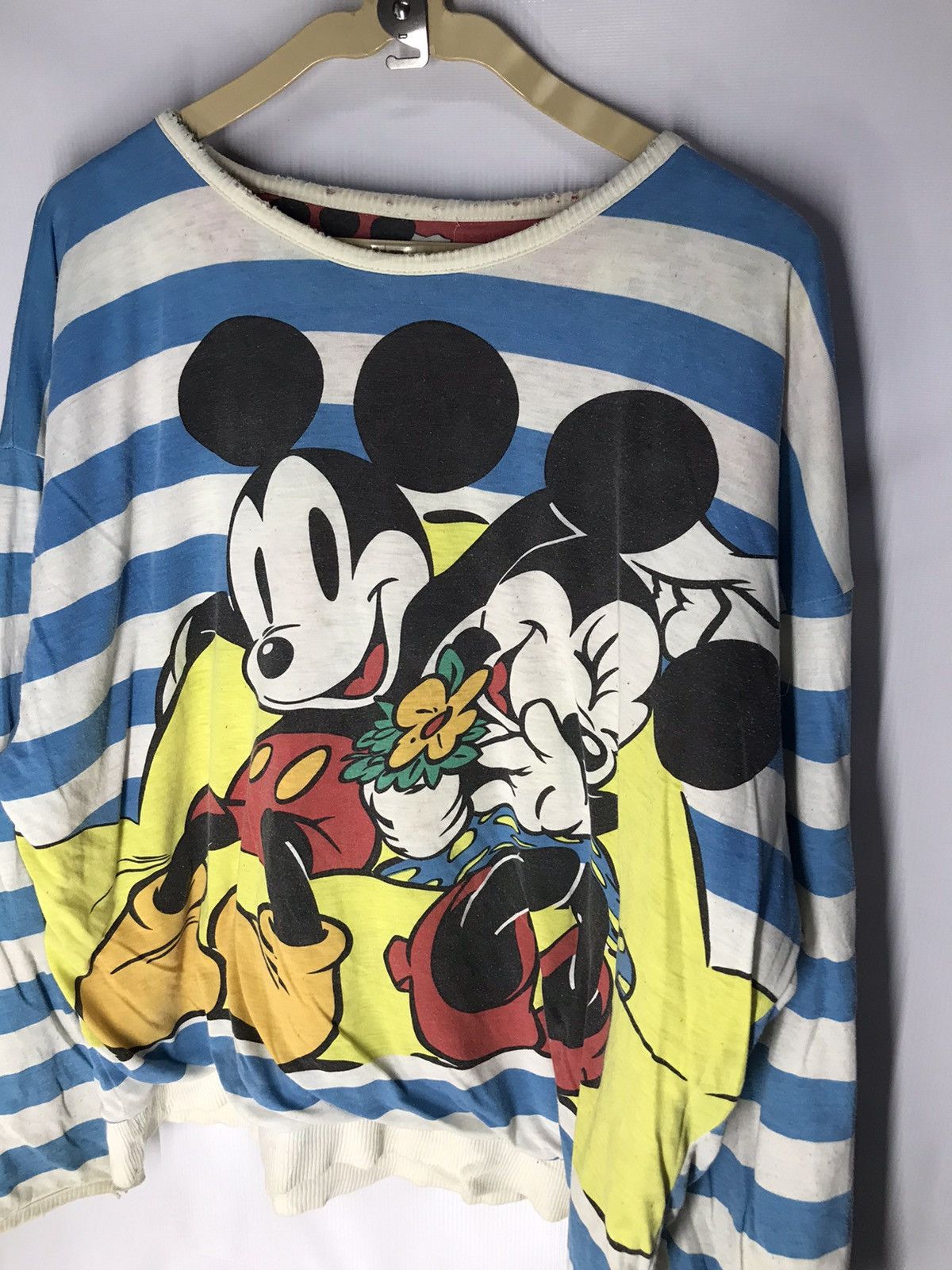 Disney × Mickey Mouse Vintage reversible beggie Mickey Mouse sweatshirt Size US L / EU 52-54 / 3 - 8 Thumbnail