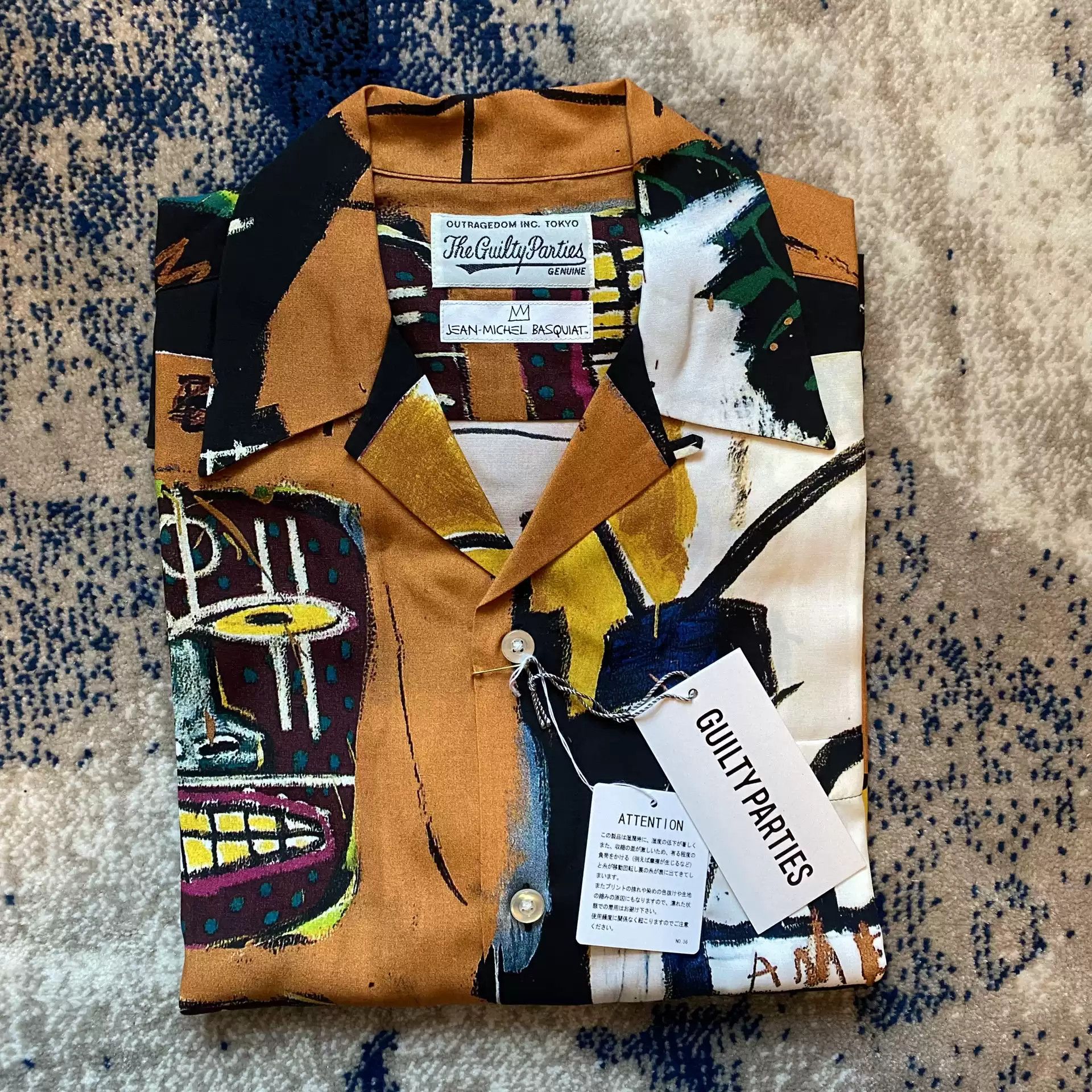 Wacko Maria wacko maria basquiat 21ss shirt Size US M / EU 48-50 / 2 - 3 Thumbnail