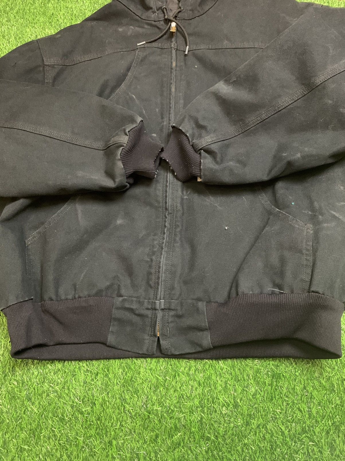 Carhartt × Carhartt Wip × Vintage 90s Carhartt Work Jacket Black Size XL Size US XL / EU 56 / 4 - 9 Thumbnail