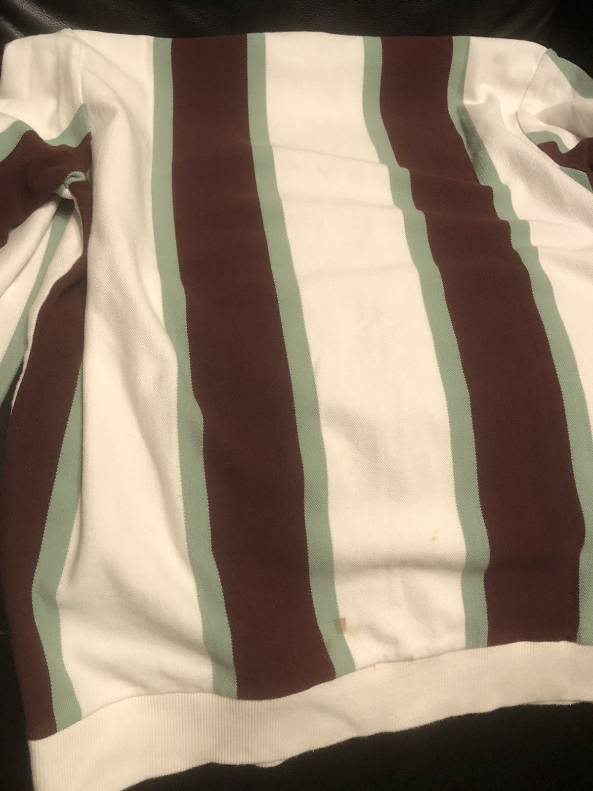 Supreme Supreme Vertical Striped Pique Crewneck Size US XL / EU 56 / 4 - 8 Thumbnail