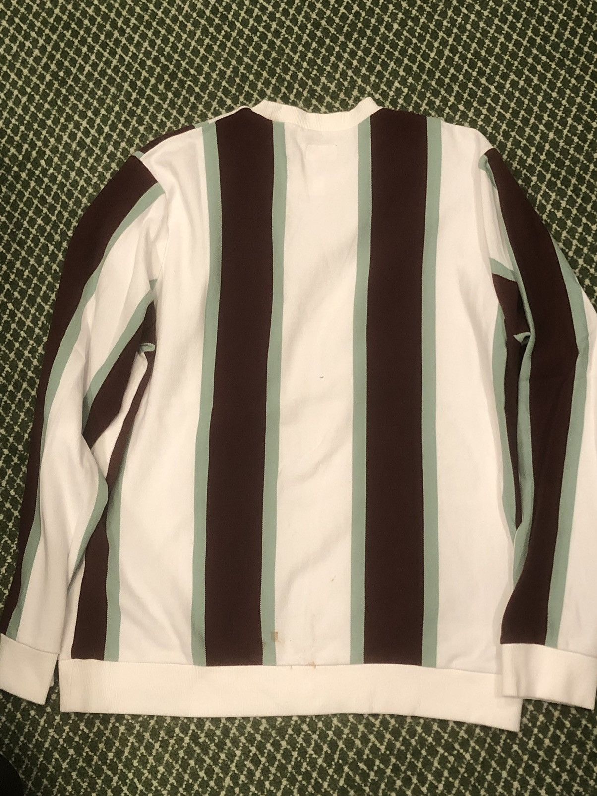 Supreme Supreme Vertical Striped Pique Crewneck Size US XL / EU 56 / 4 - 3 Thumbnail