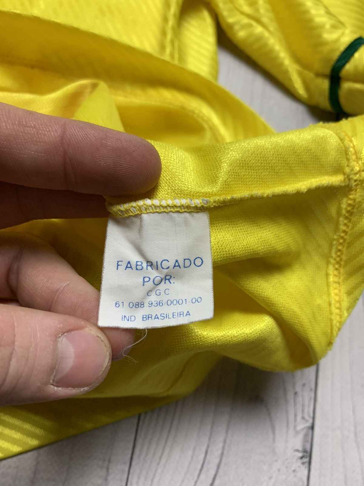 Umbro × Vintage Vintage soccer jersey Brazil BEBETO 7 Umbro Size US L / EU 52-54 / 3 - 8 Thumbnail