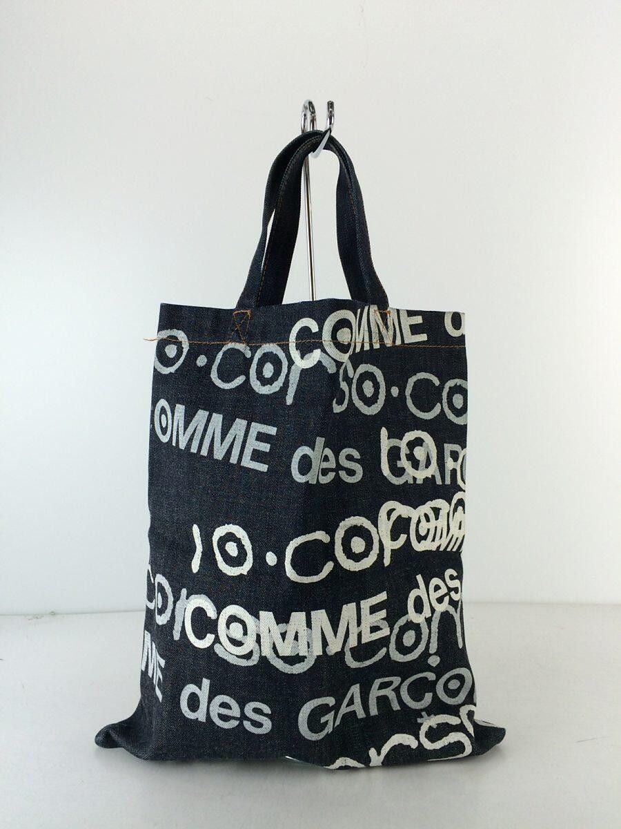 Comme des Garcons Logo Denim Tote Bag Size ONE SIZE - 1 Thumbnail