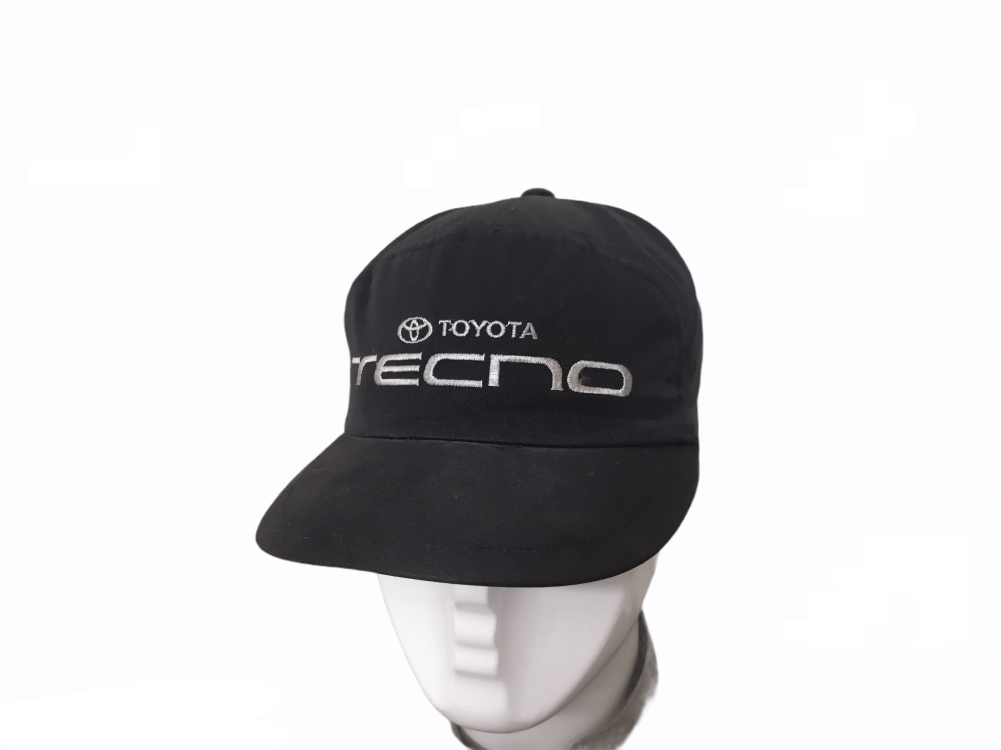 Gear for Sports × Japanese Brand RARE BLACK VINTAGE TOYOTA TECHNO 7 PANELS STRAPBACK Size ONE SIZE - 2 Thumbnail