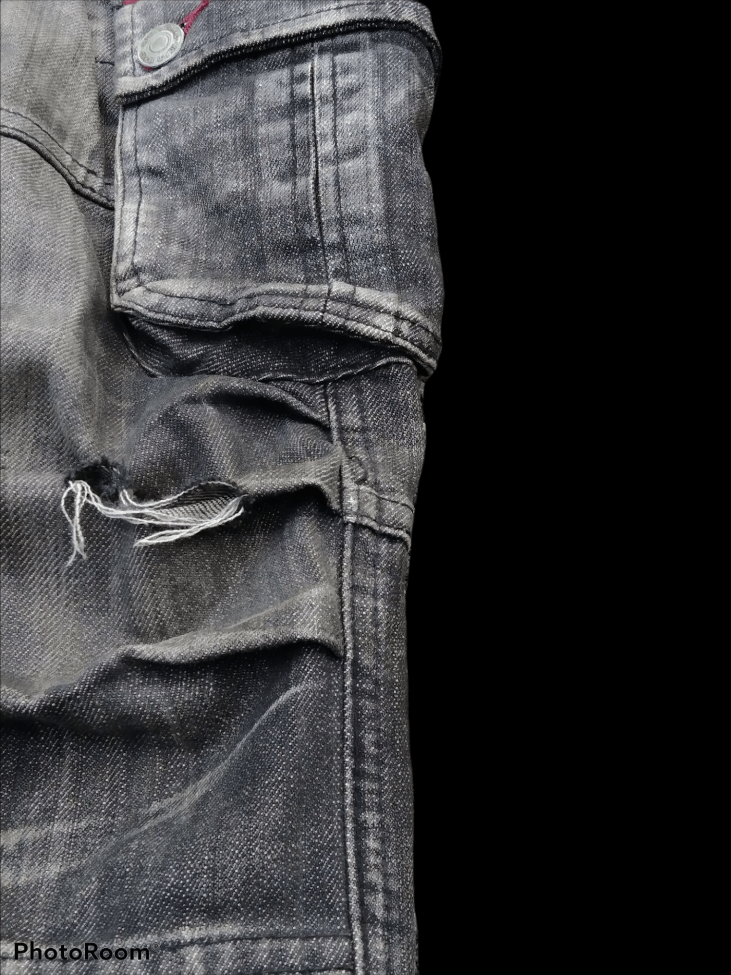 Japanese Brand THRASHED FADE MULTIPOCKET JAPAN EDGE RUPERT Size US 32 / EU 48 - 4 Thumbnail
