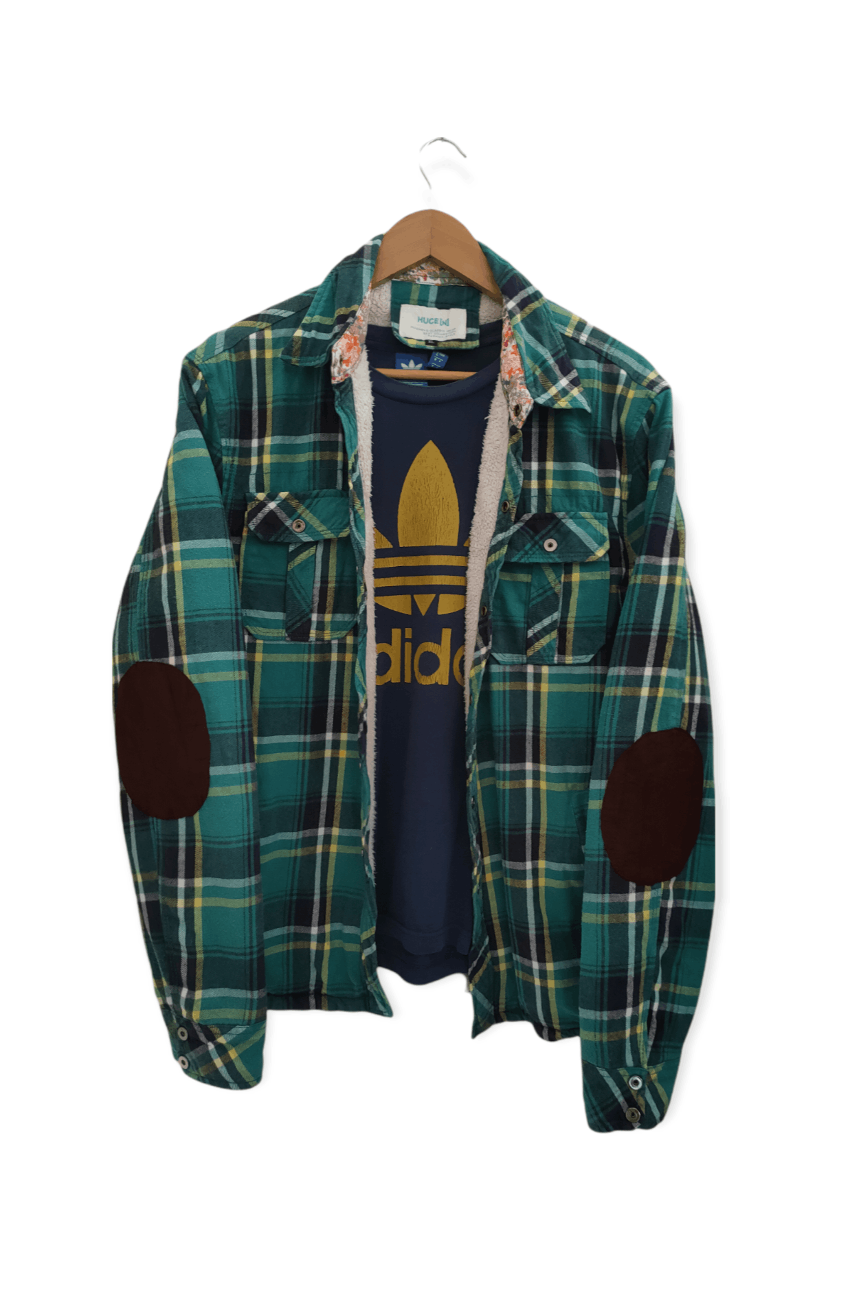Flannel × Vintage Huicheng Classic wear Best Collection Fashion Style Size US M / EU 48-50 / 2 - 2 Thumbnail