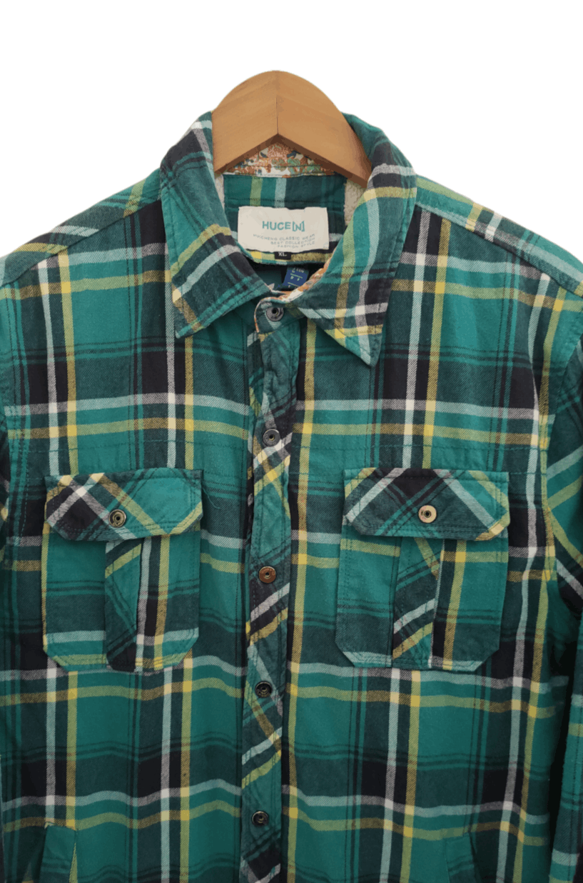Flannel × Vintage Huicheng Classic wear Best Collection Fashion Style Size US M / EU 48-50 / 2 - 5 Thumbnail