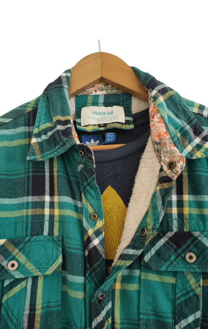 Flannel × Vintage Huicheng Classic wear Best Collection Fashion Style Size US M / EU 48-50 / 2 - 8 Thumbnail