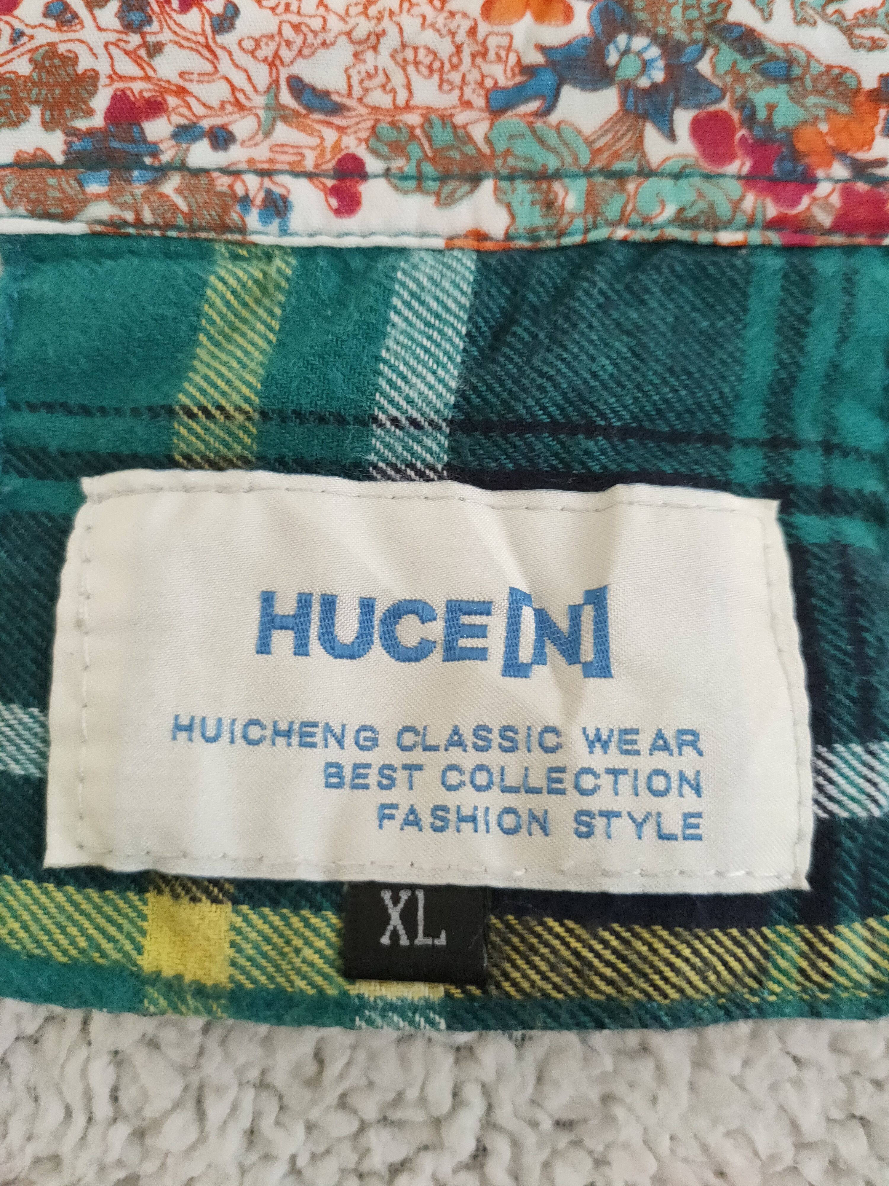 Flannel × Vintage Huicheng Classic wear Best Collection Fashion Style Size US M / EU 48-50 / 2 - 12 Thumbnail