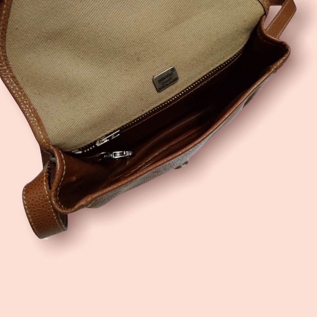 VINTAGE RENOMA LEATHER CROSSBODY BAG