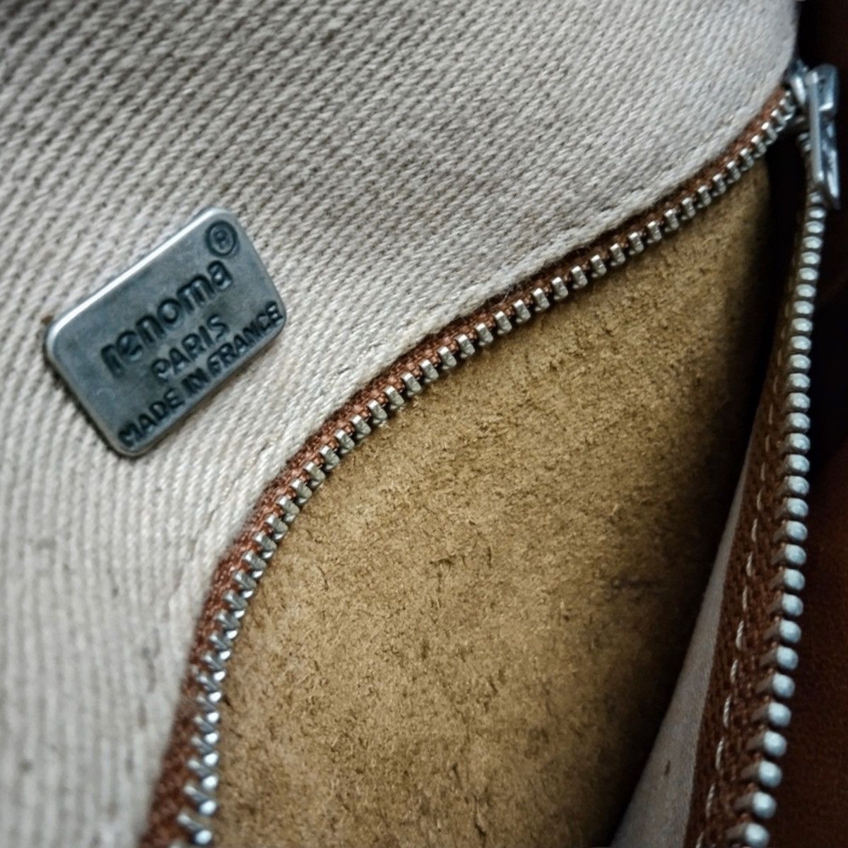 VINTAGE RENOMA LEATHER CROSSBODY BAG