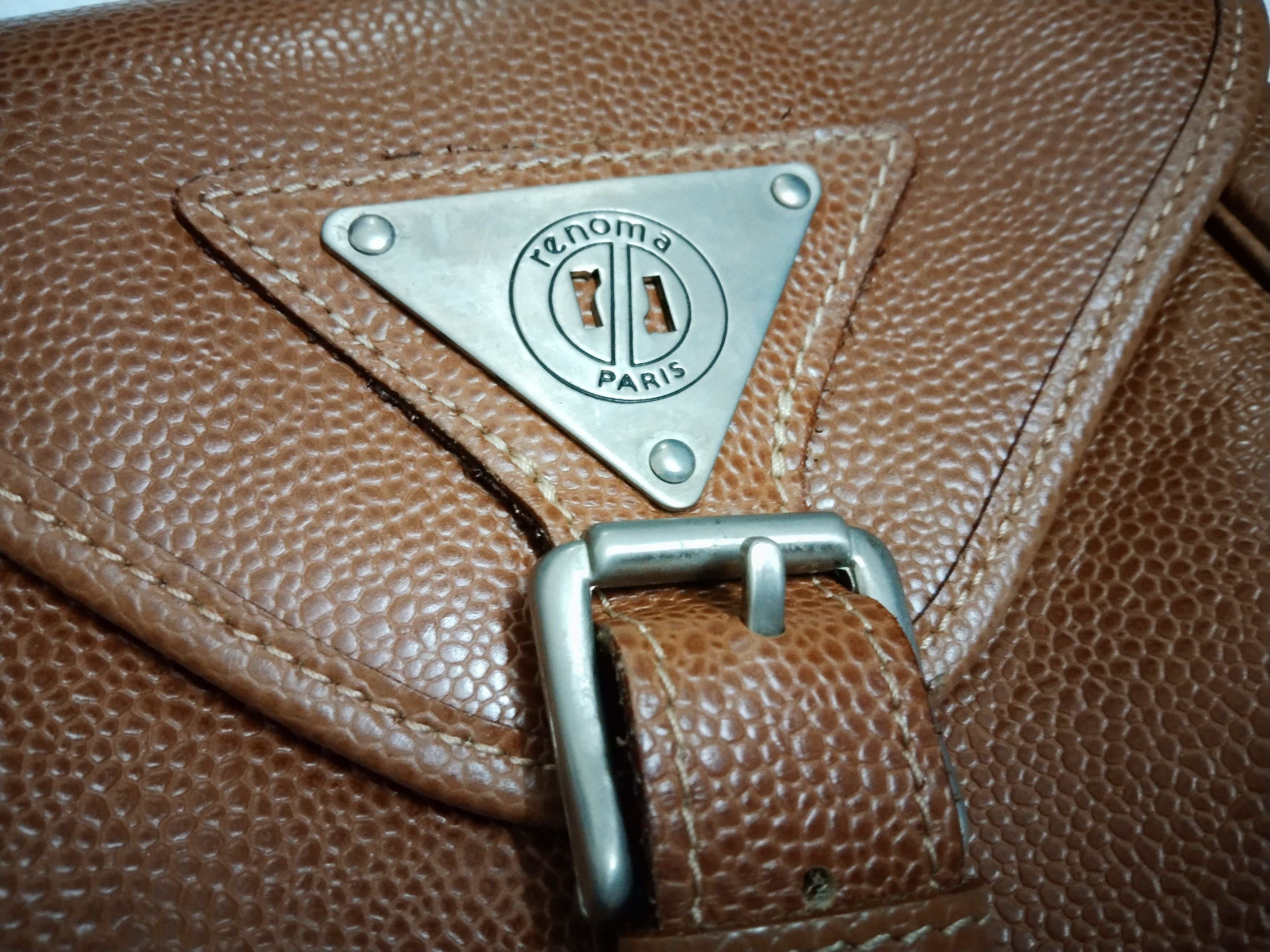 VINTAGE RENOMA LEATHER CROSSBODY BAG