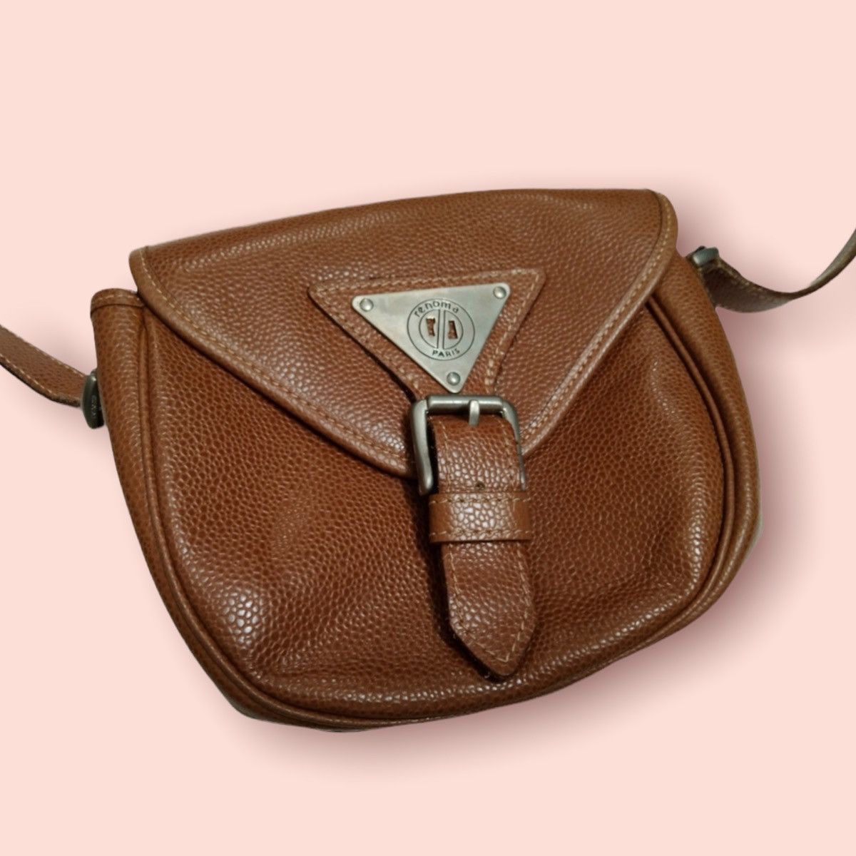 VINTAGE RENOMA LEATHER CROSSBODY BAG