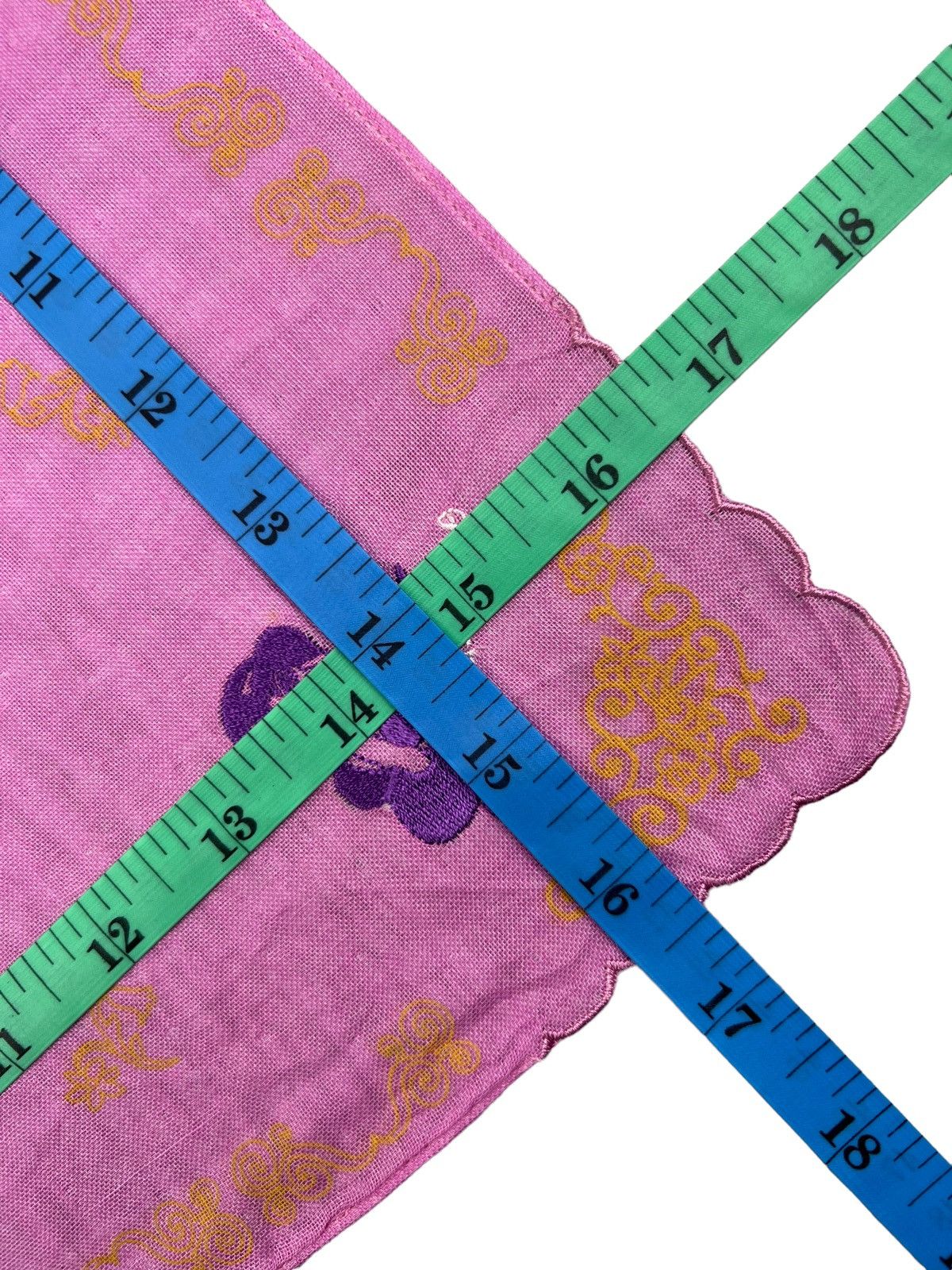 Disney Jasmine Aladdin Handkerchief Neckerchief Pocketsquare Size ONE SIZE - 5 Thumbnail